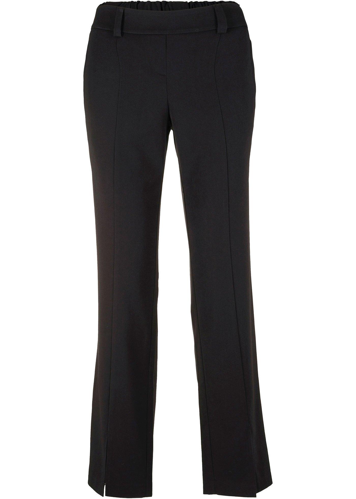Pantalon taille extensible avec fente