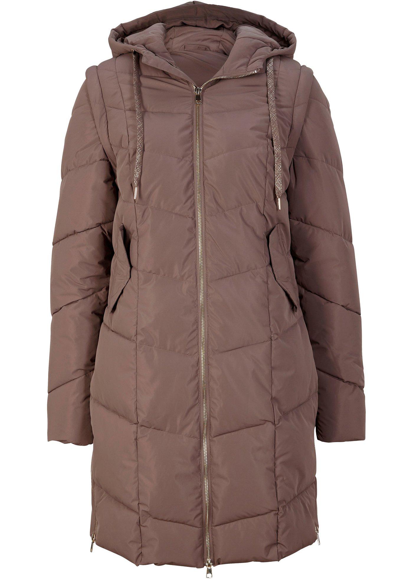 Veste matelassée avec manches amovibles