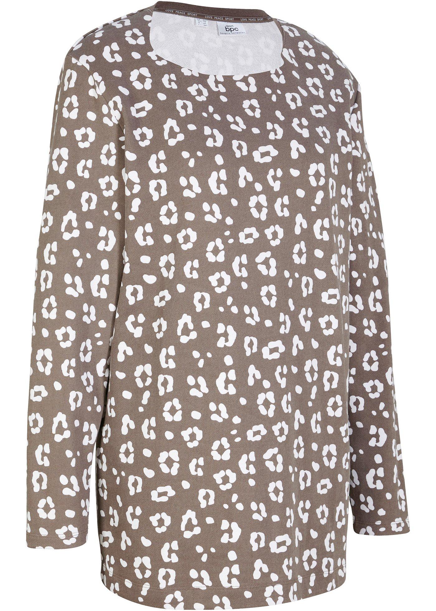 Sweat à imprimé léopard