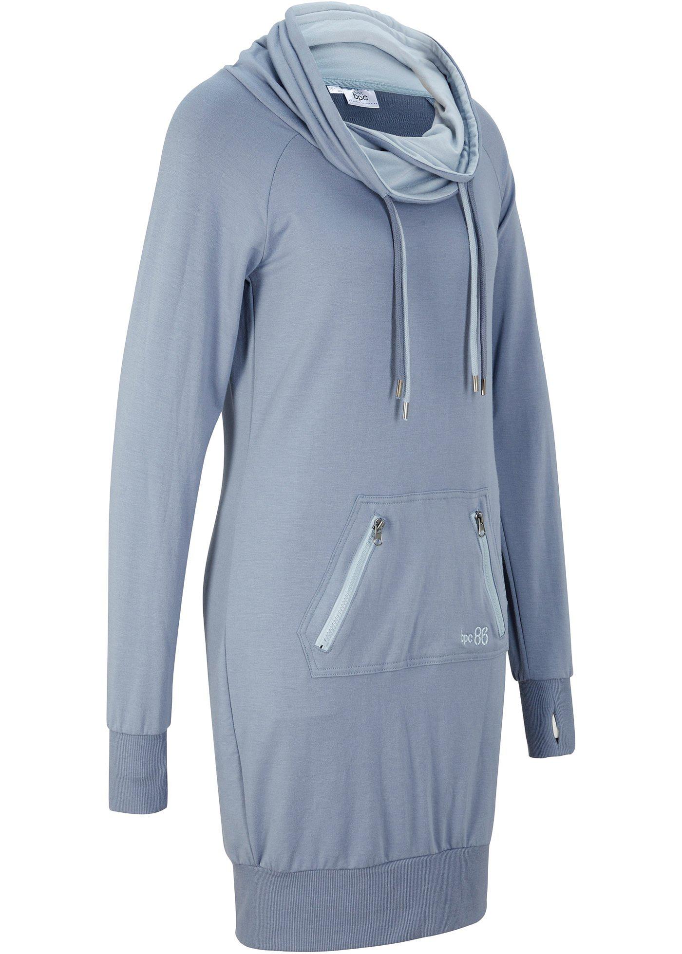 Sweat-shirt long, manches longues