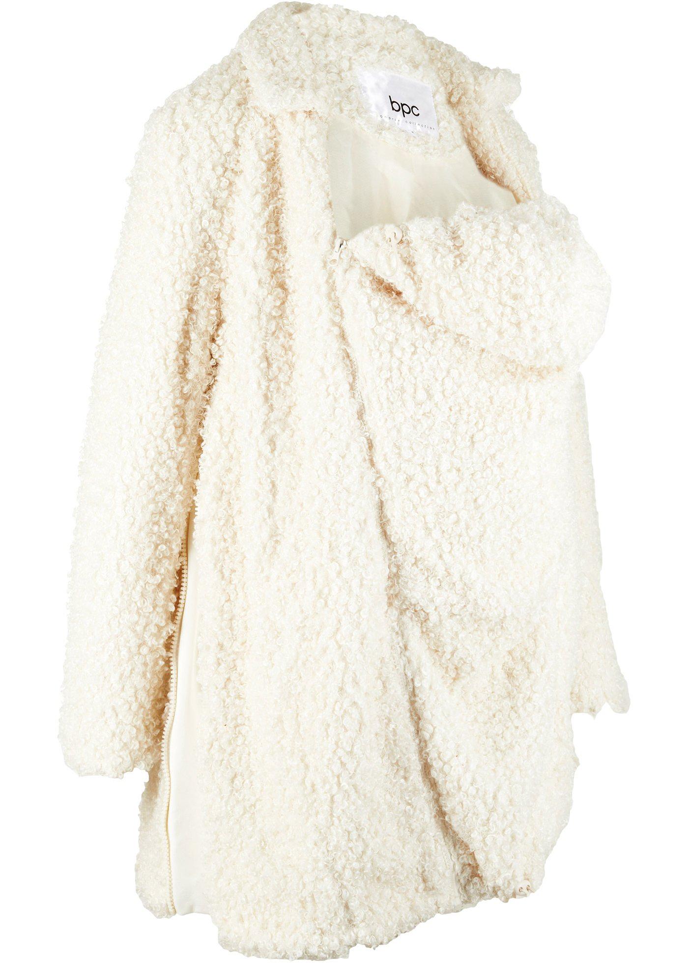 Veste de grossesse/de portage en fourrure peluche