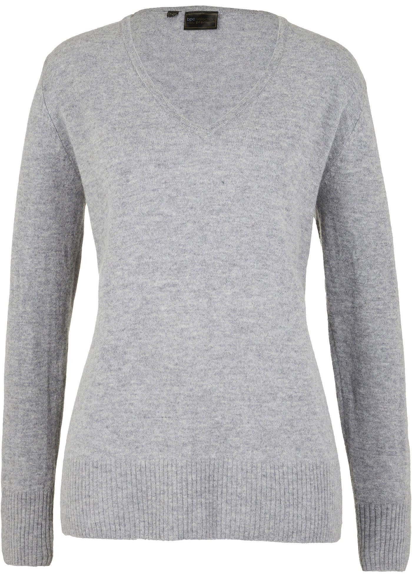 Pull col V avec teneur en Good Cashmere Standard®