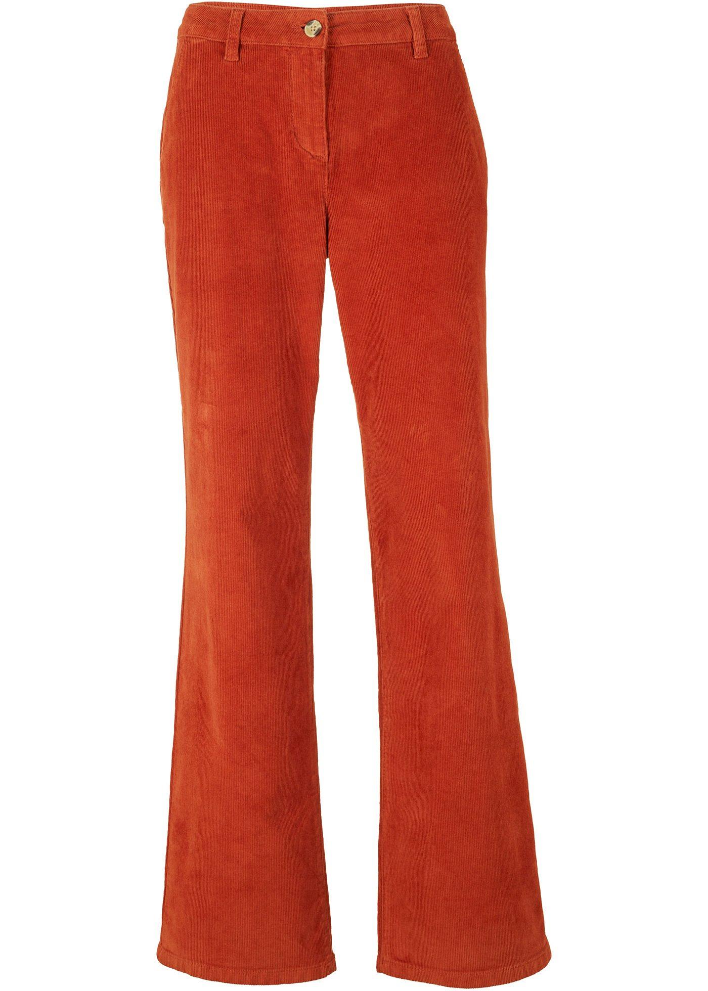 Pantalon ample en velours côtelé