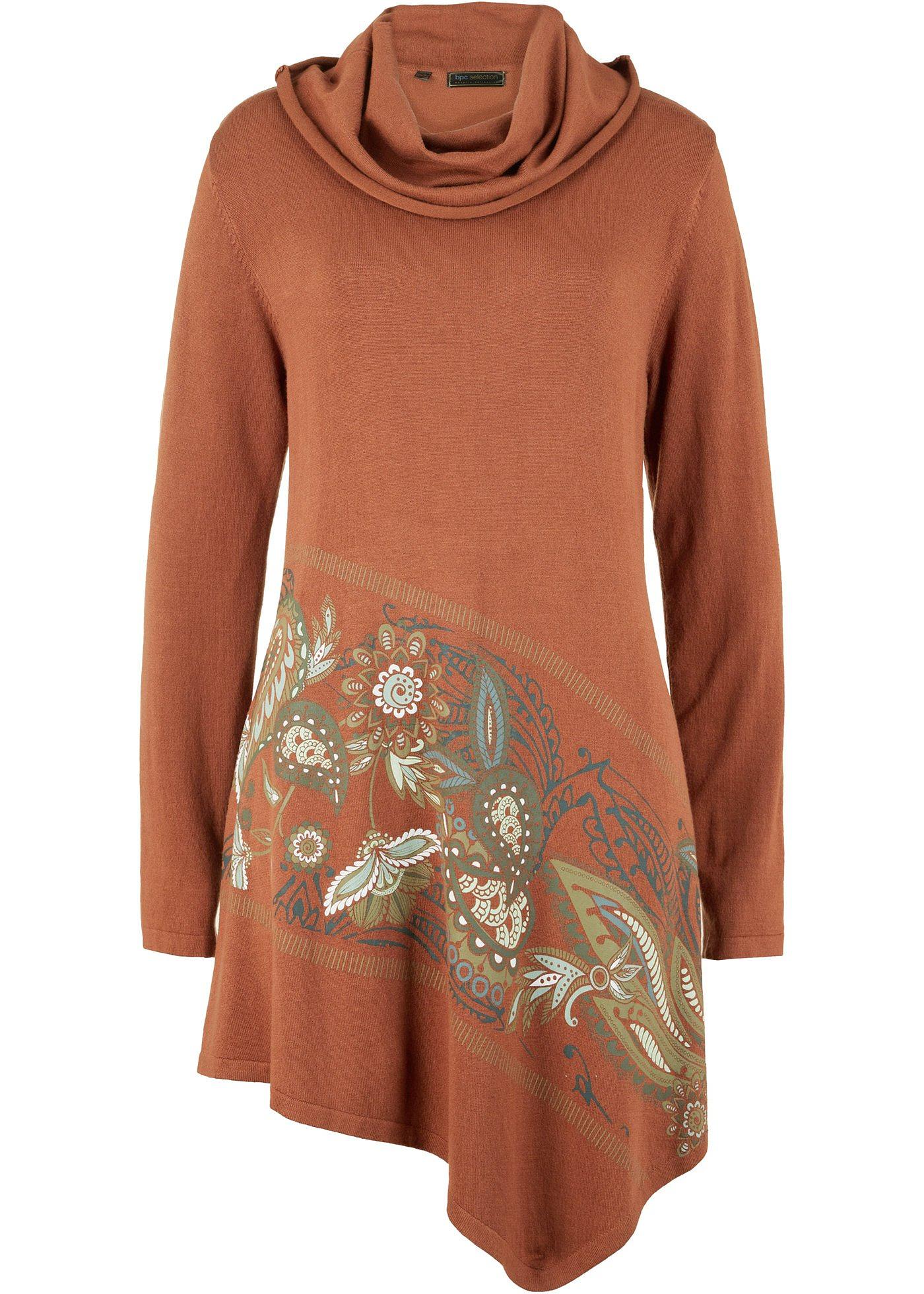 Pull long avec viscose durable