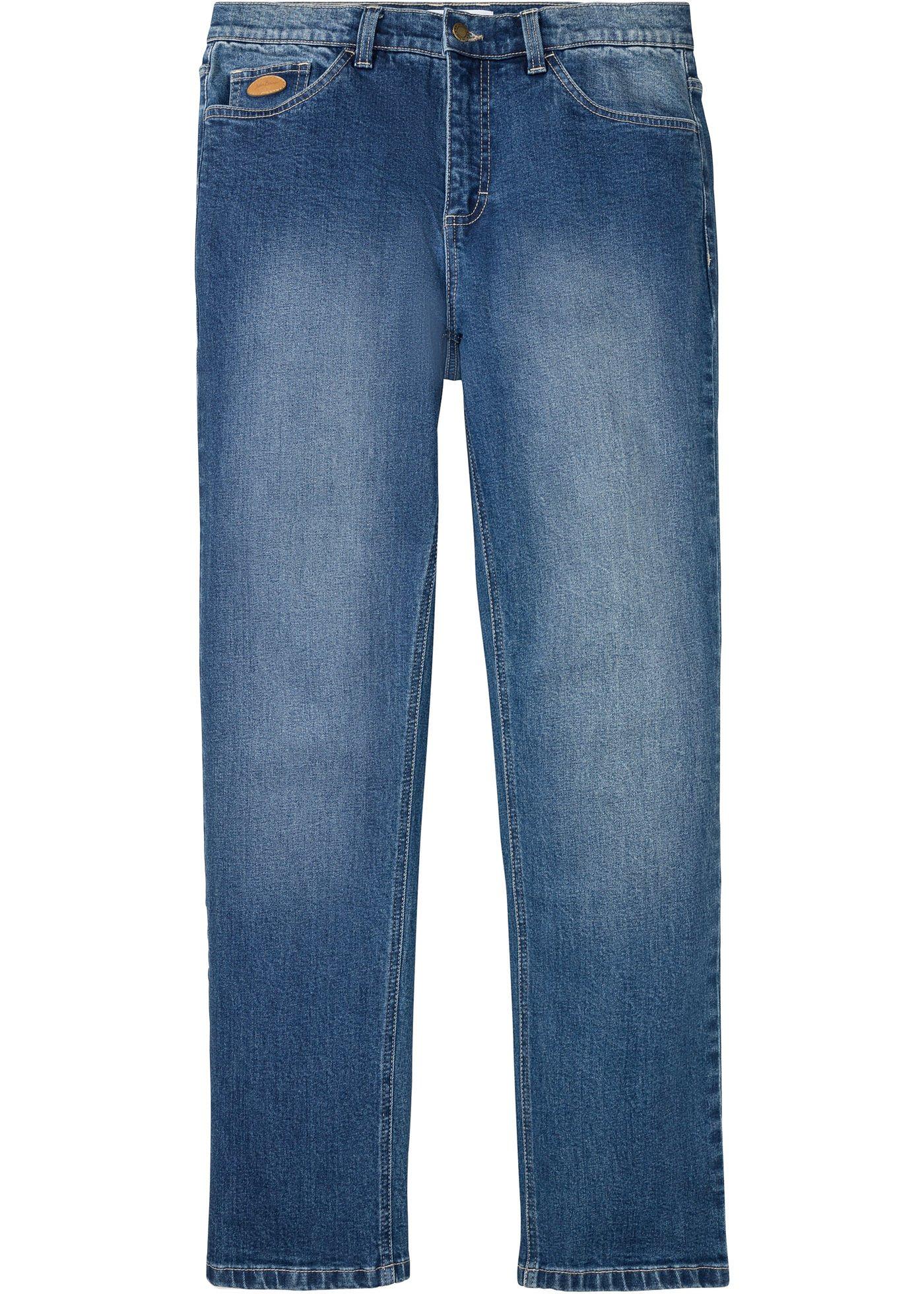 Jean extensible Classic Fit avec coton recyclé, Straight