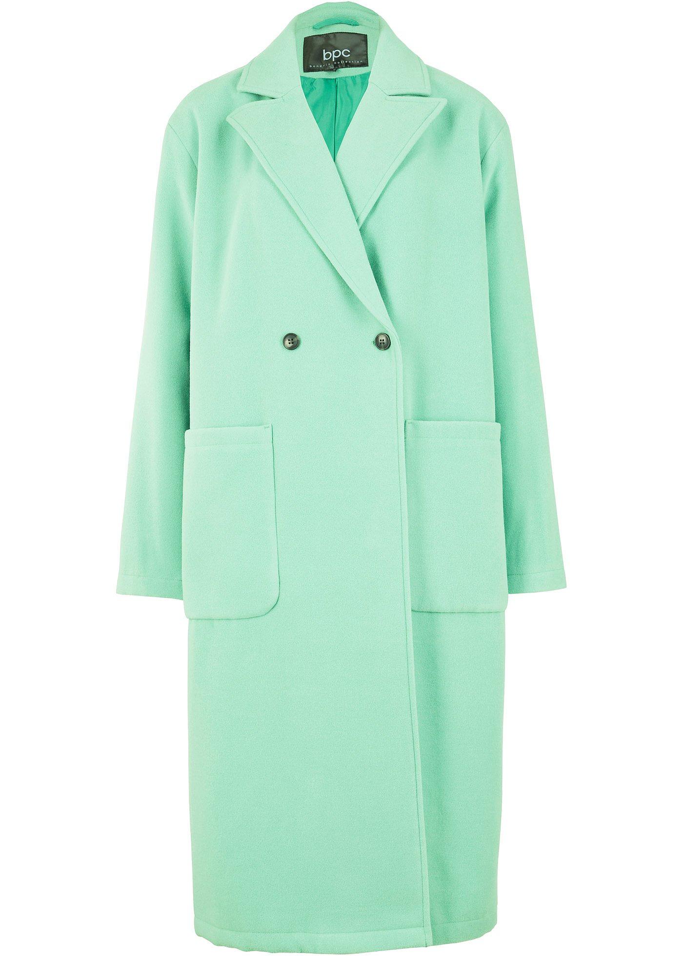 Manteau décontracté imitation laine