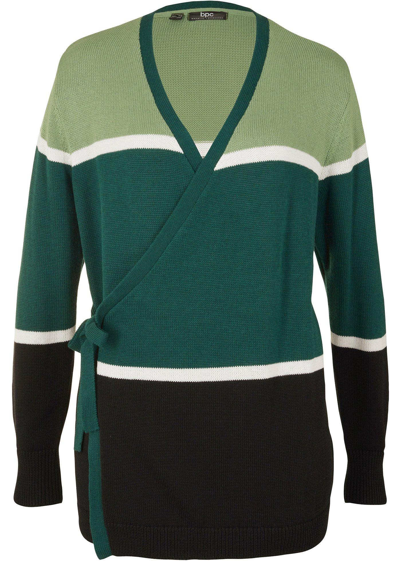 Gilet en maille portefeuille