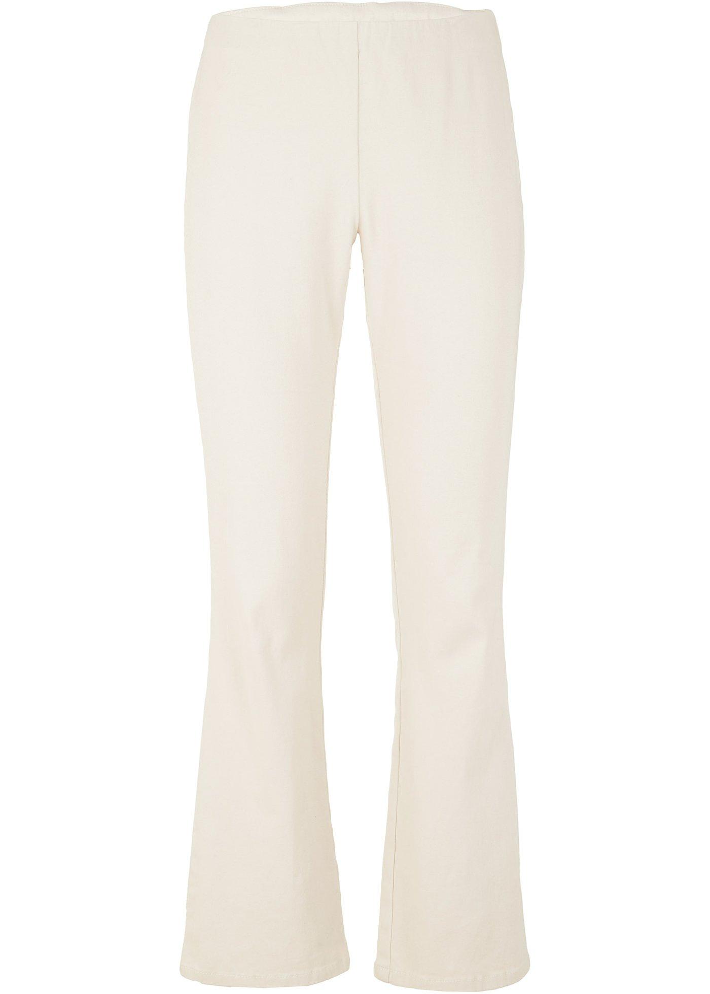 Pantalon en coton extensible raccourci