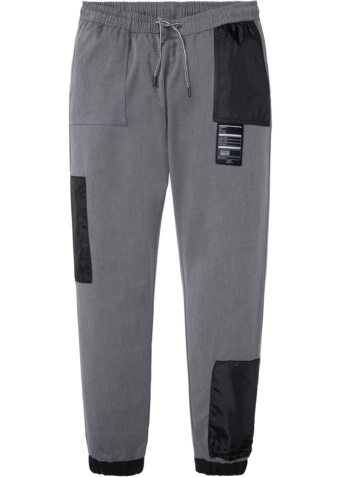 Pantalon taille extensible Loose Fit, Straight