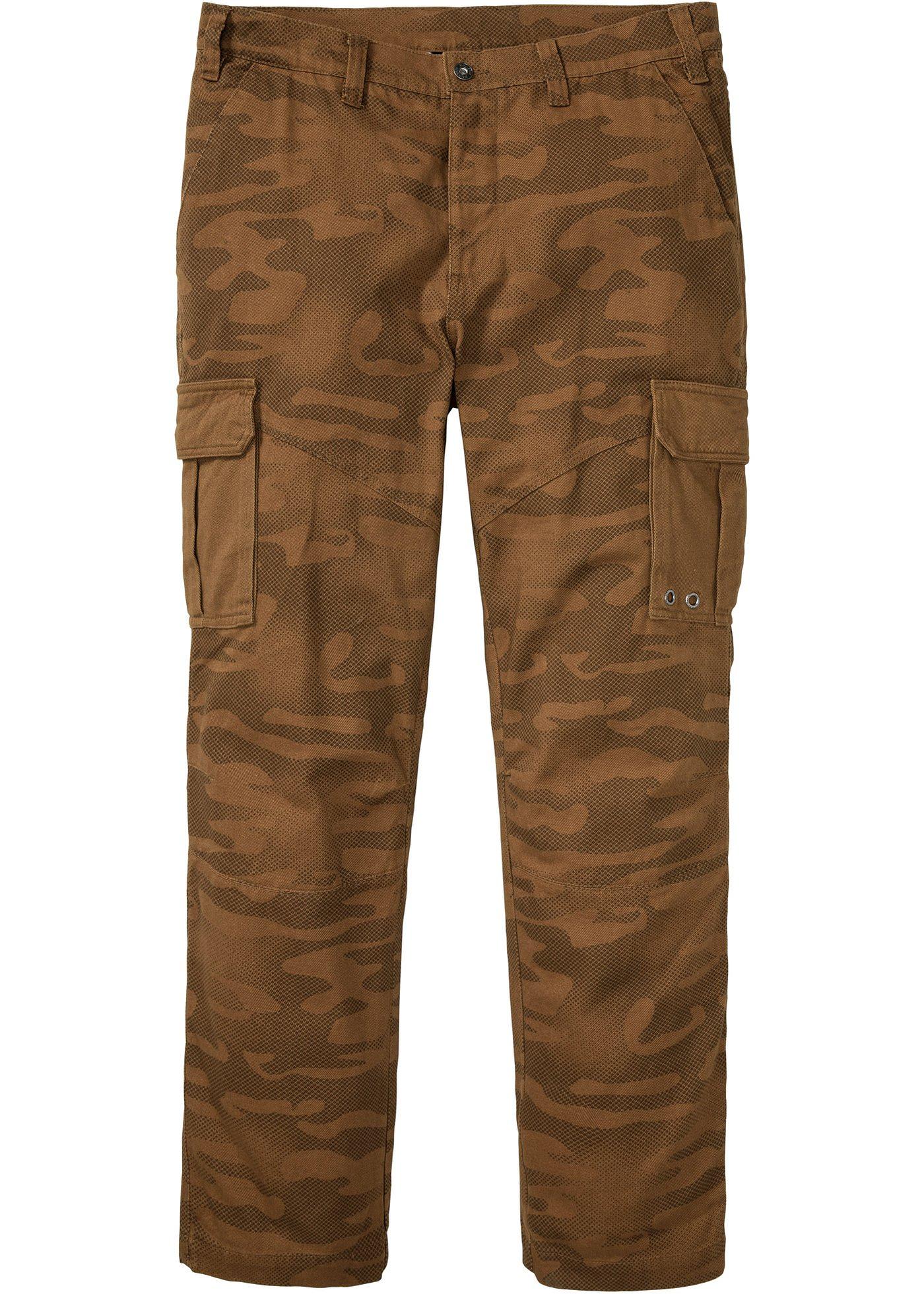 Pantalon cargo Baggy Fit, Straight