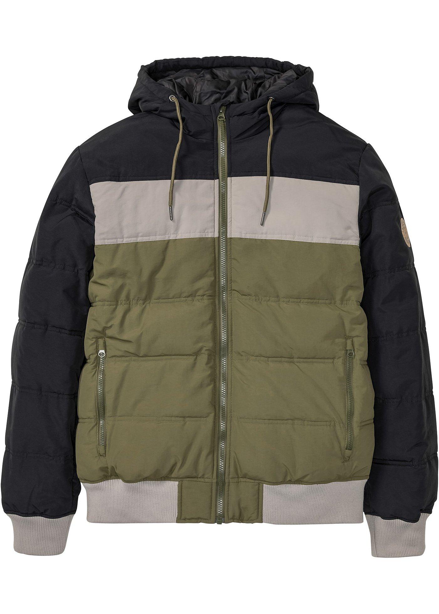 Veste d'hiver matelassée à capuche