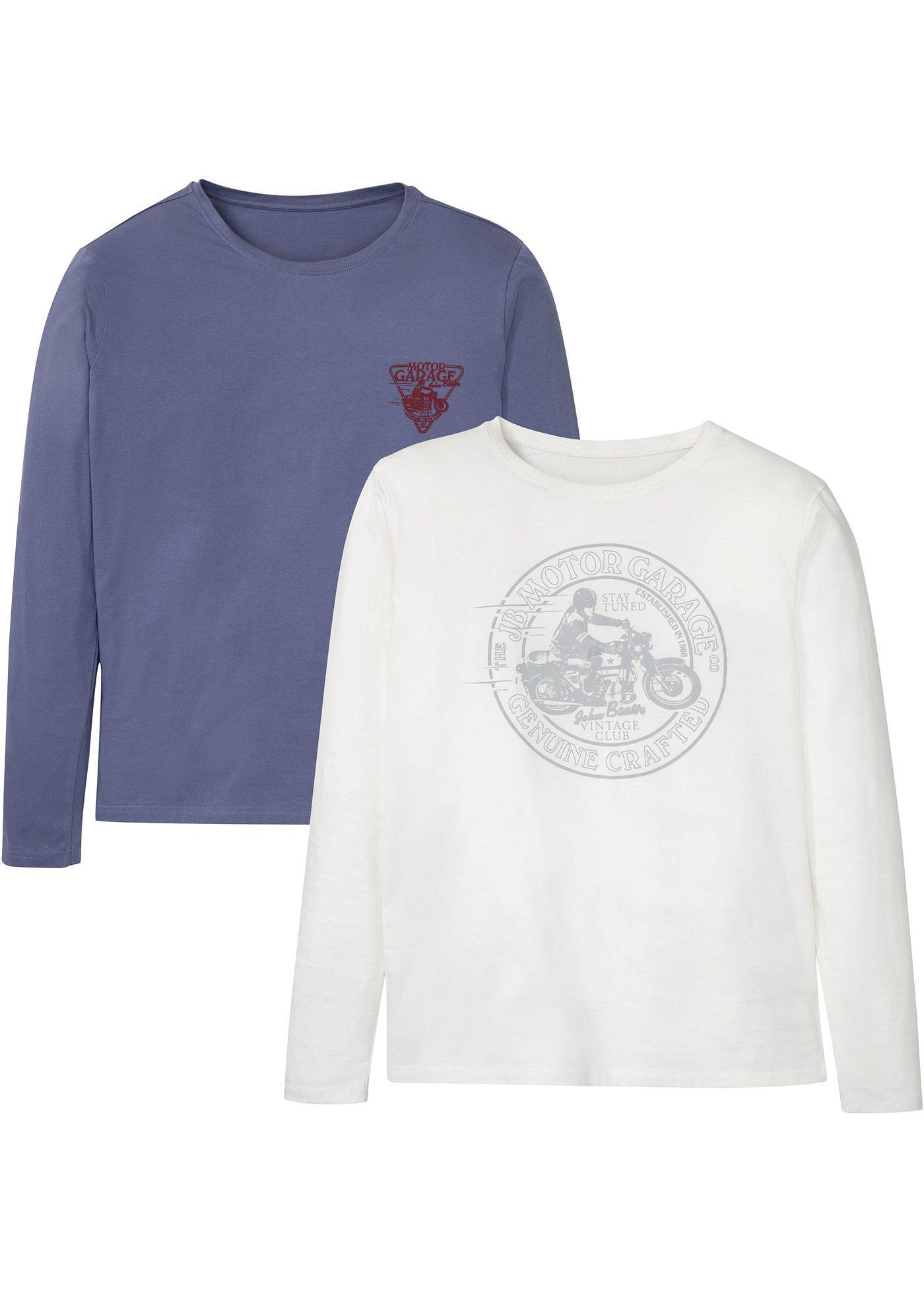 Lot de 2 T-shirts manches longues