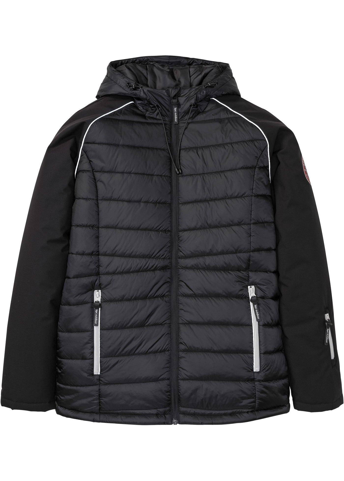 Veste outdoor, imperméable, détails réfléchissants, coupe-vent, respirante