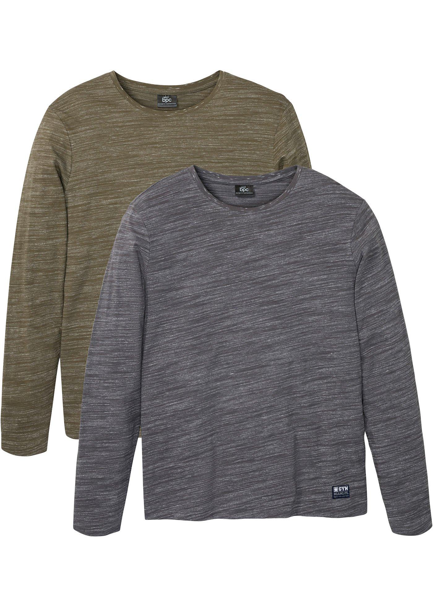 Lot de 2 T-shirts manches longues