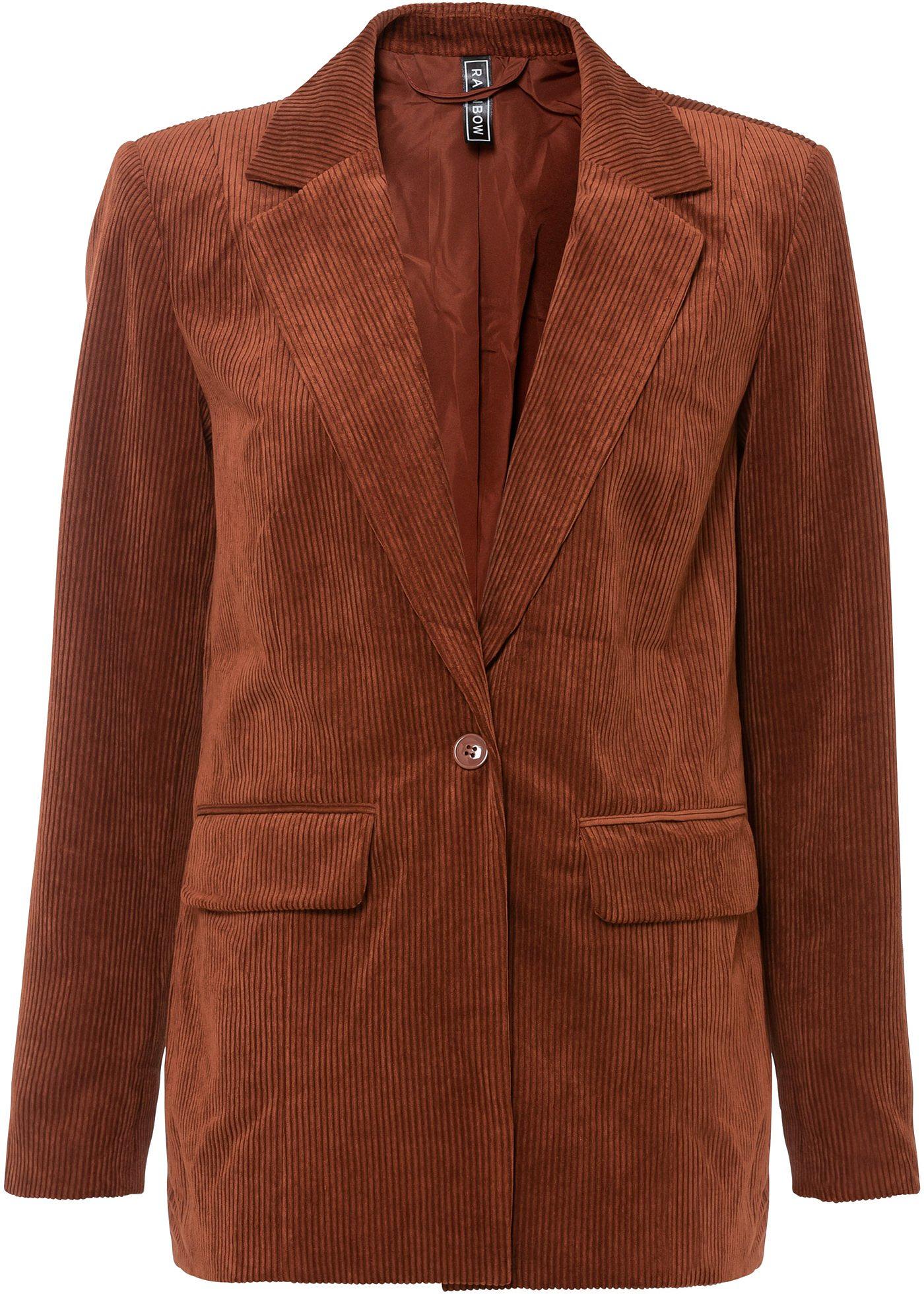 Blazer en velours côtelé