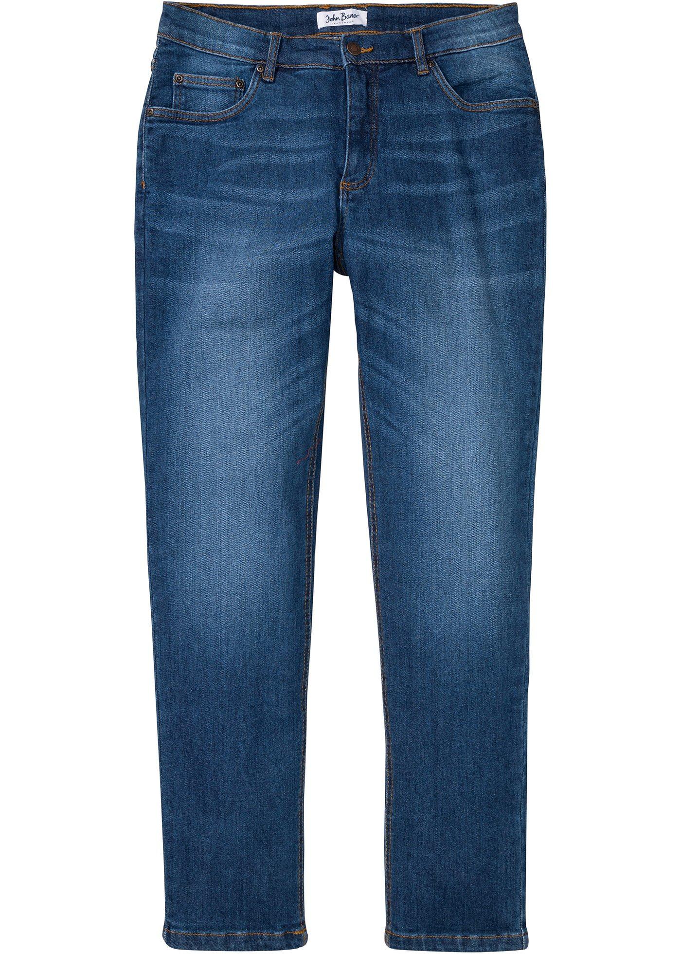 Jean power-stretch Slim Fit coupe spéciale ventre, Straight