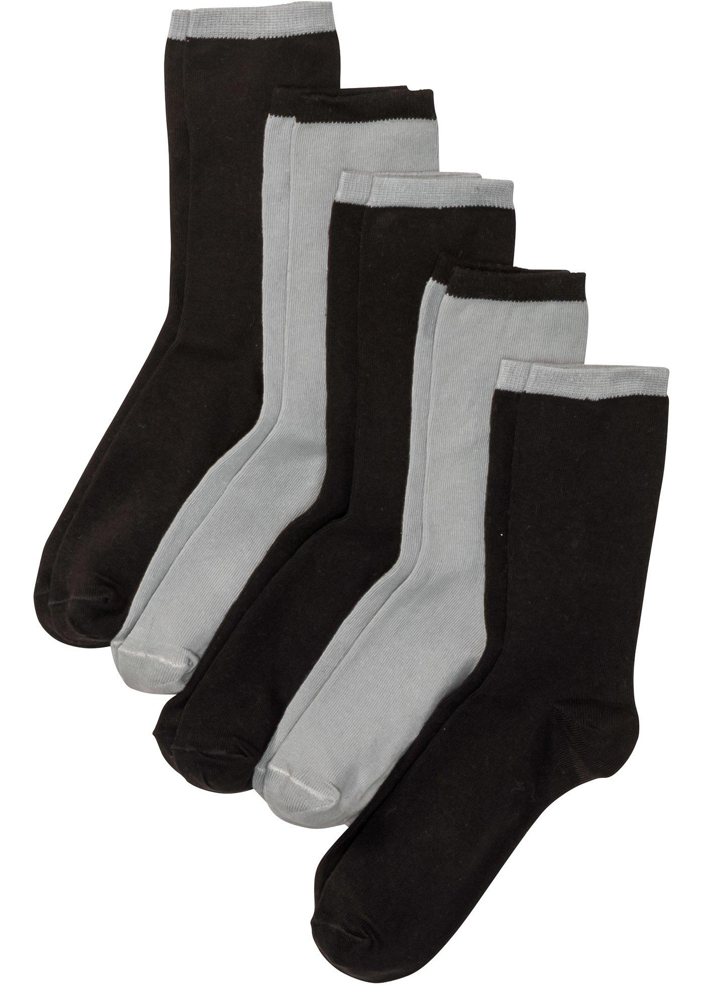 Lot de 5 paires de chaussettes avec coton bio
