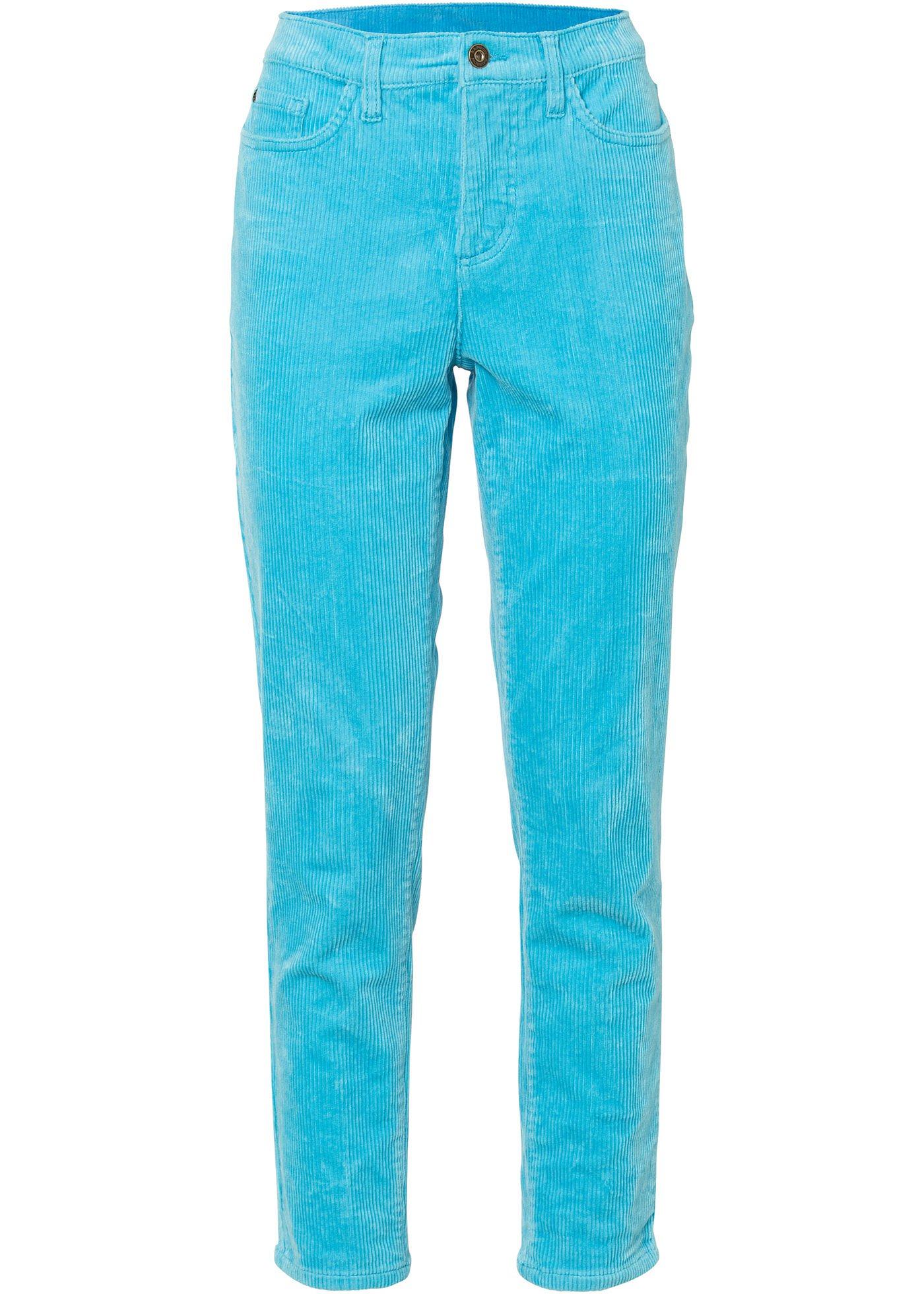 Pantalon en velours côtelé Mom Fit