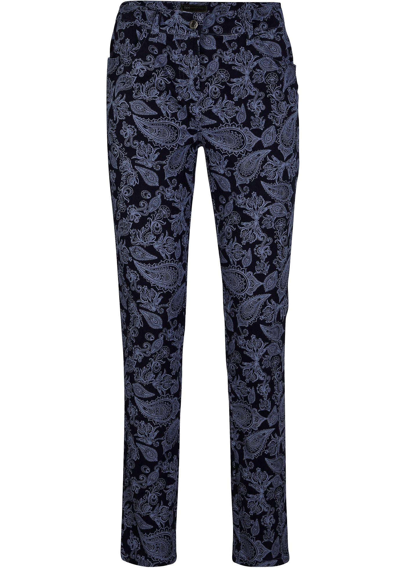 Pantalon extensible imprimé