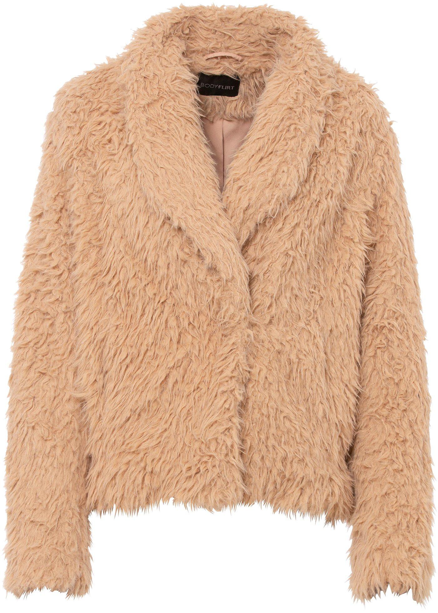 Veste imitation fourrure