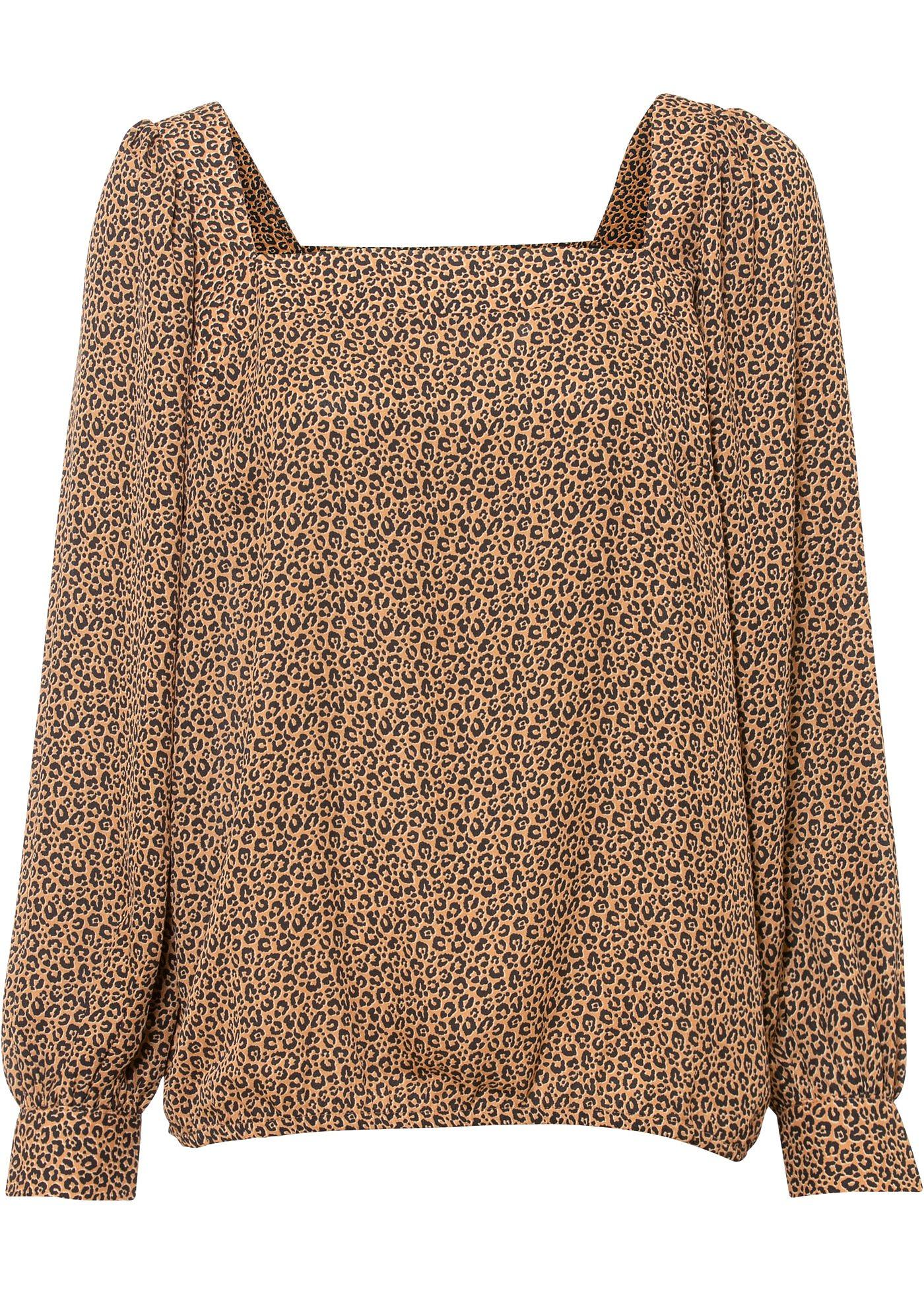 Blouse à encolure carrée
