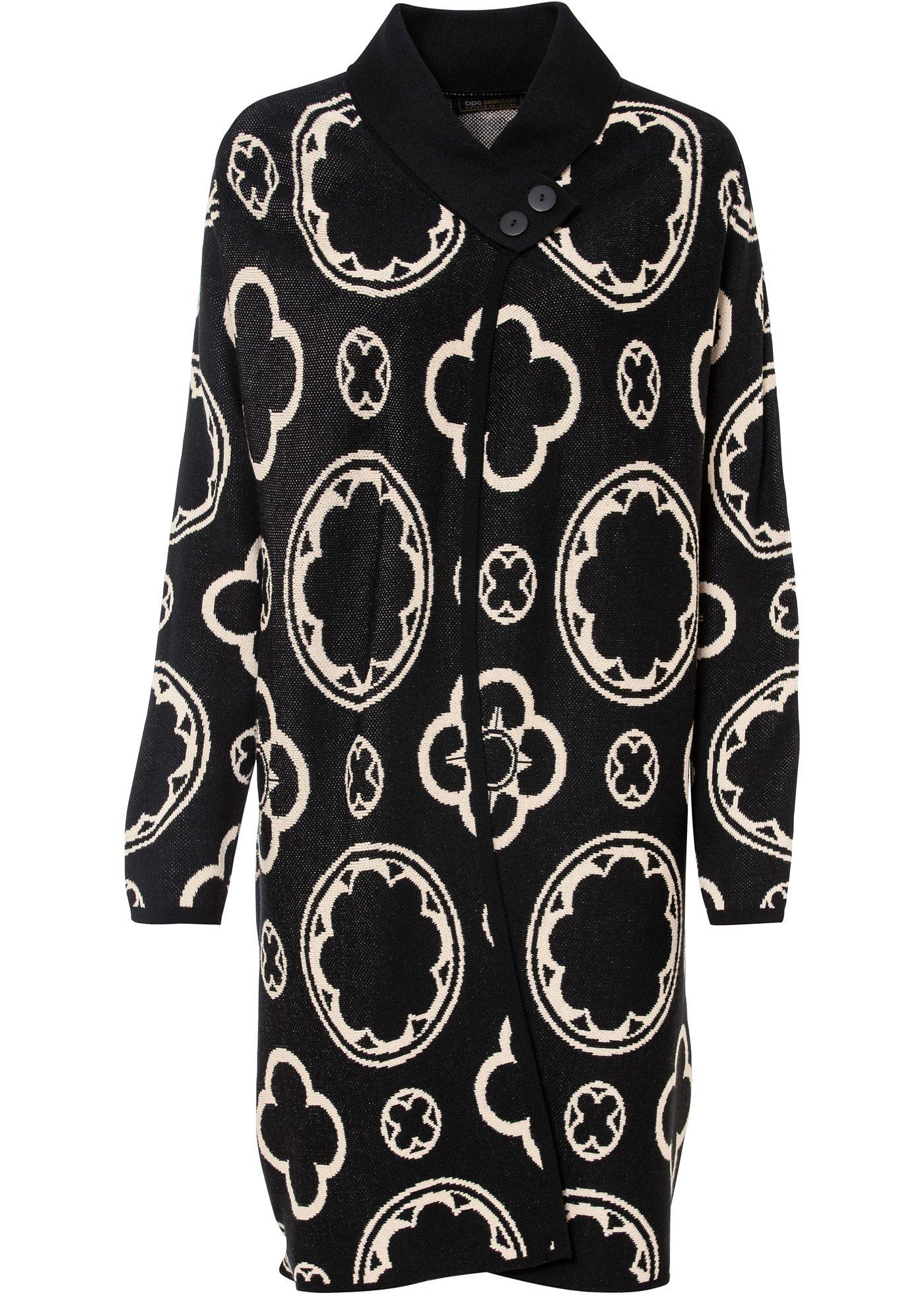 Gilet en maille imprimé