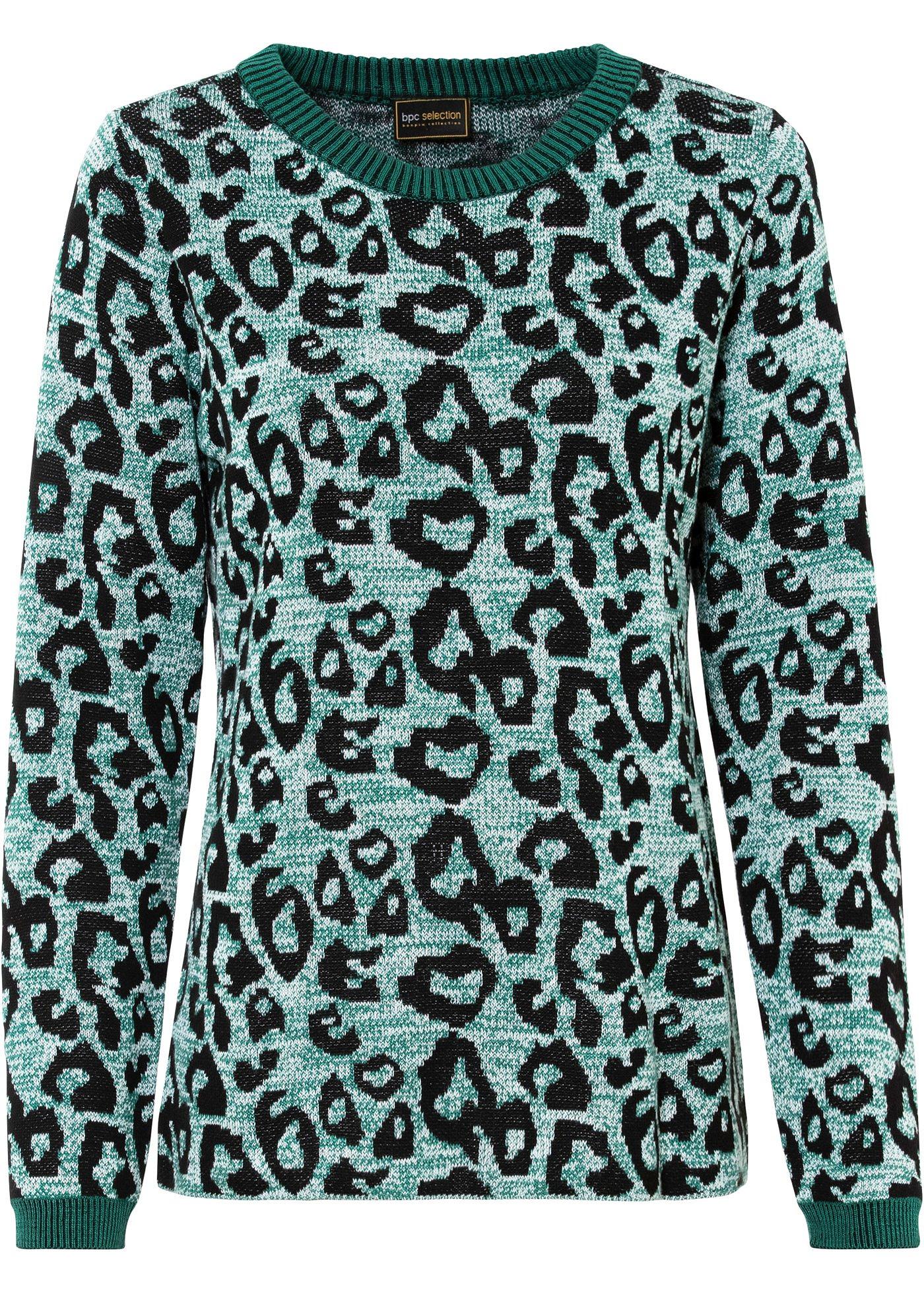 Pull, imprimé léopard