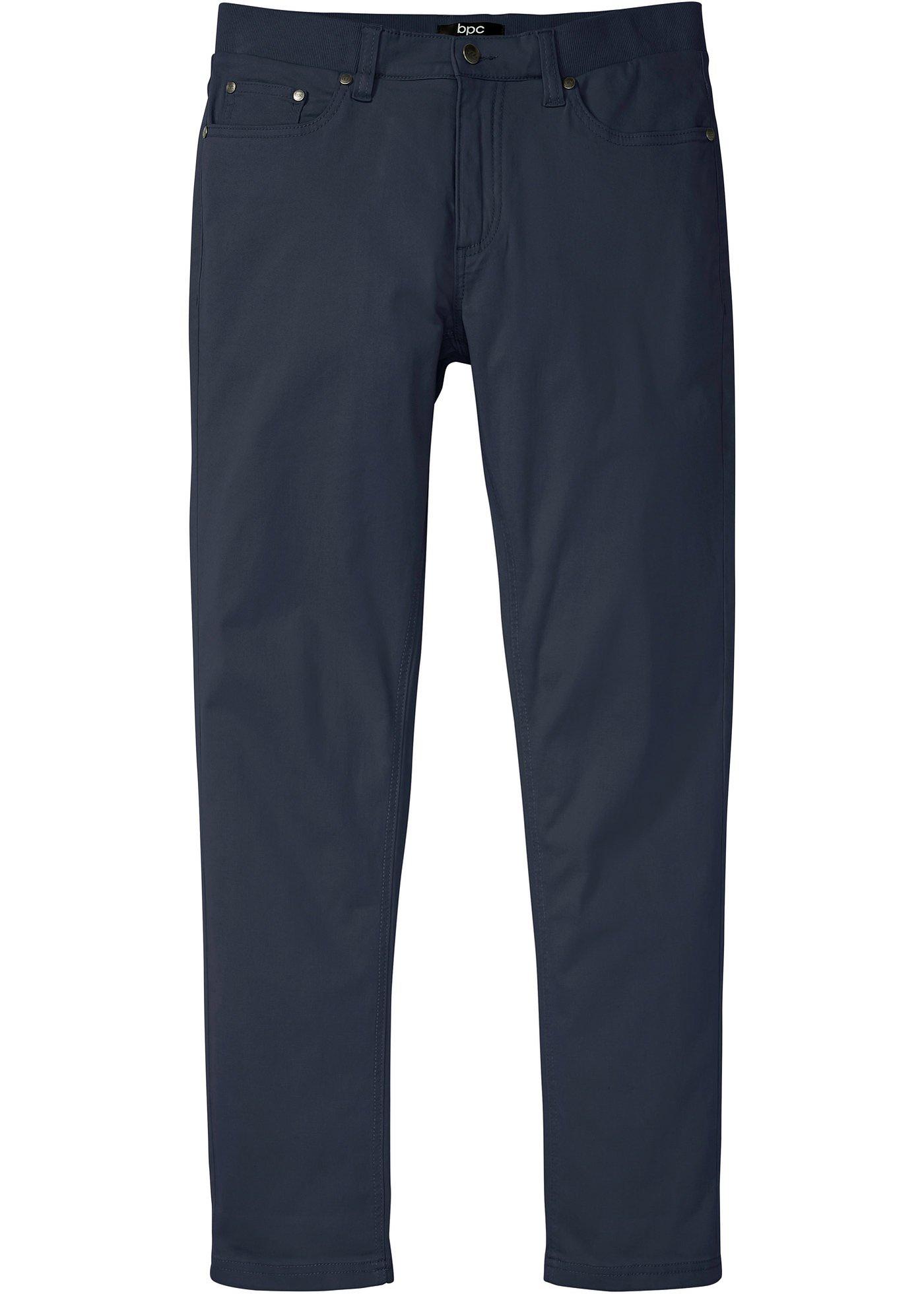 Pantalon extensible Regular Fit avec taille confortable, Straight