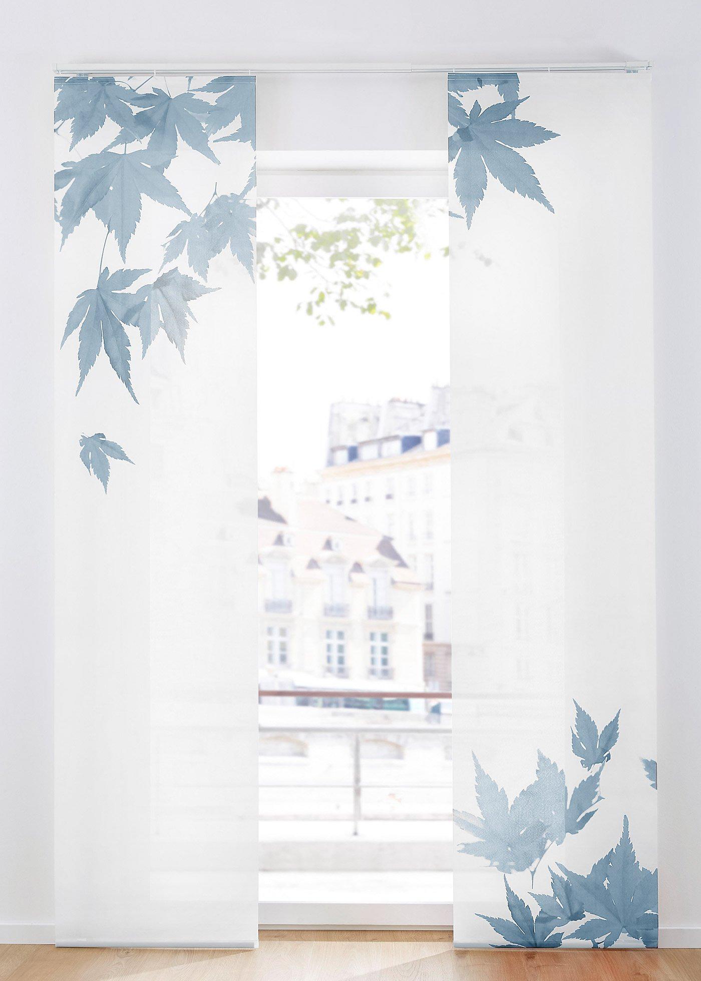 Panneau coulissant brise-vue (Ens. 2 pces.)