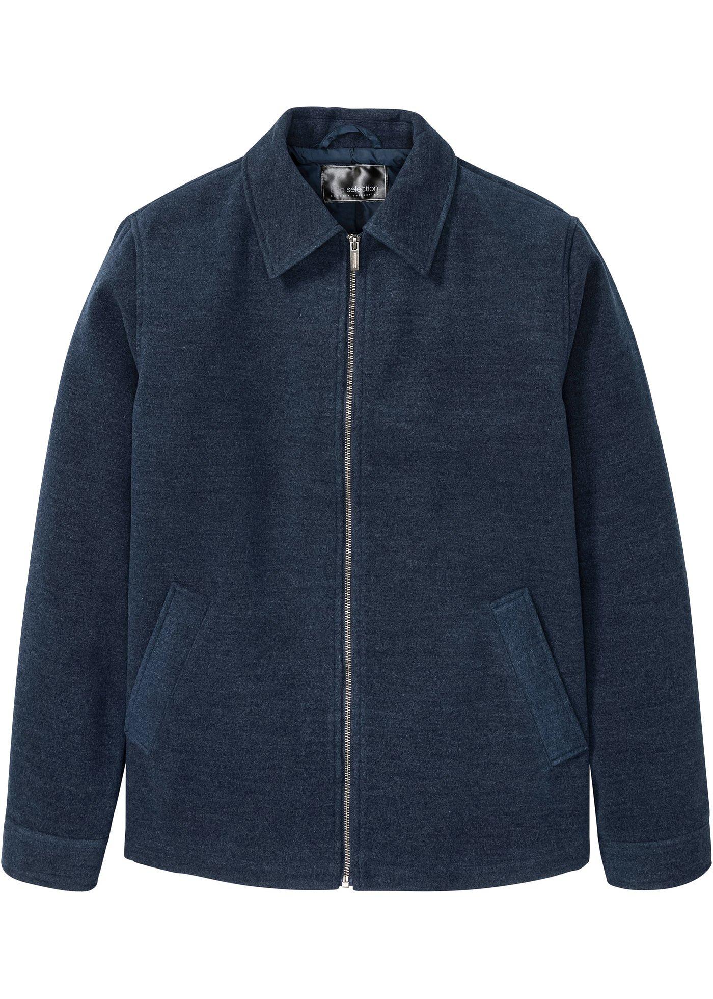 Blouson aspect laine