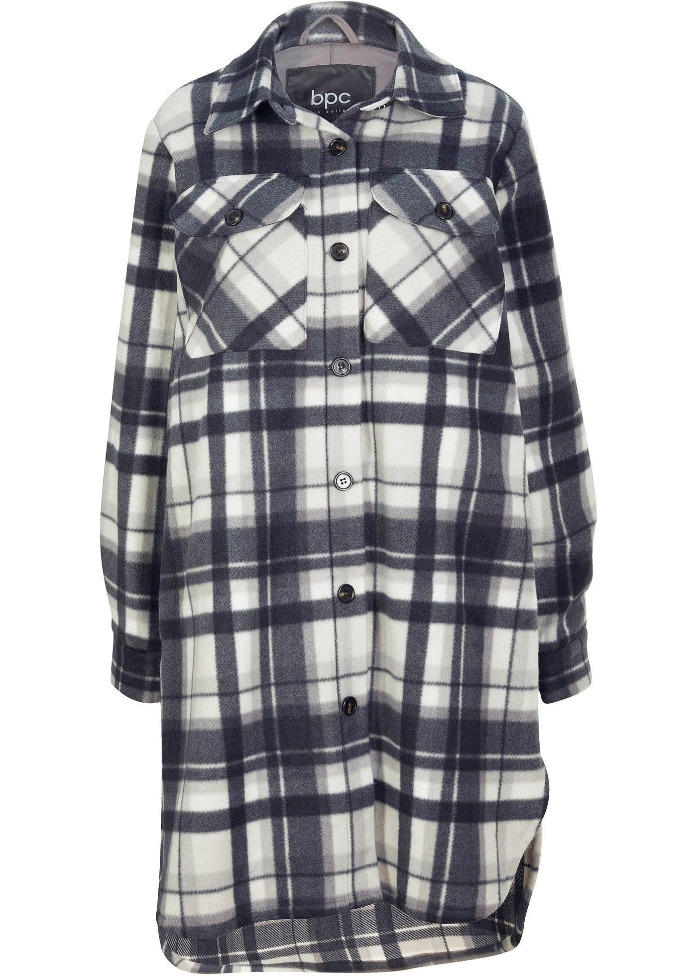 Shaket longue à carreaux, doublée