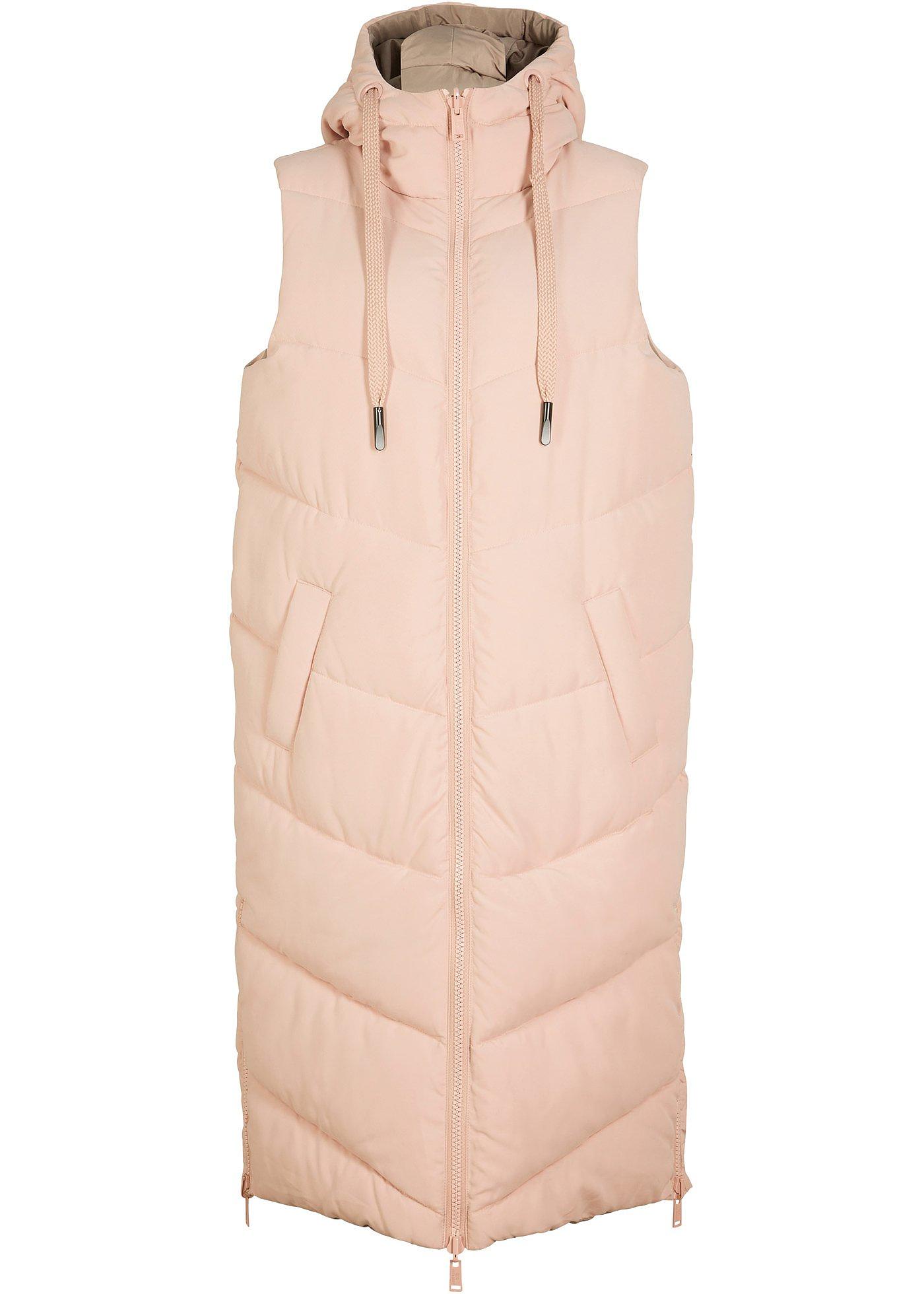 Image de Gilet sans manches matelassé réversible en polyester recyclé avec capuche