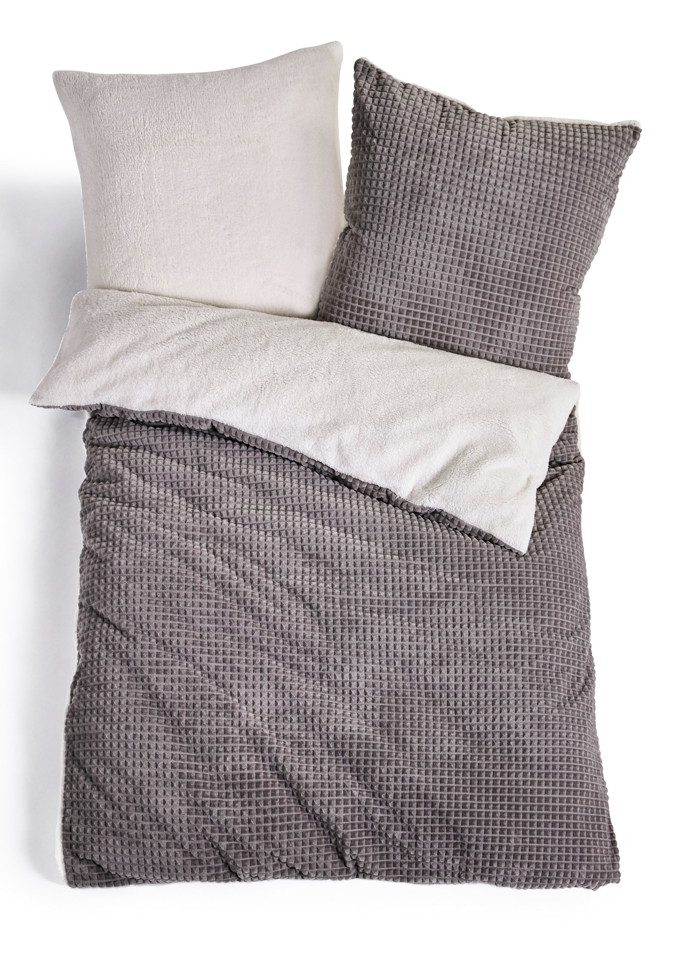 parure de lit avec effet de relief cashmere touch
