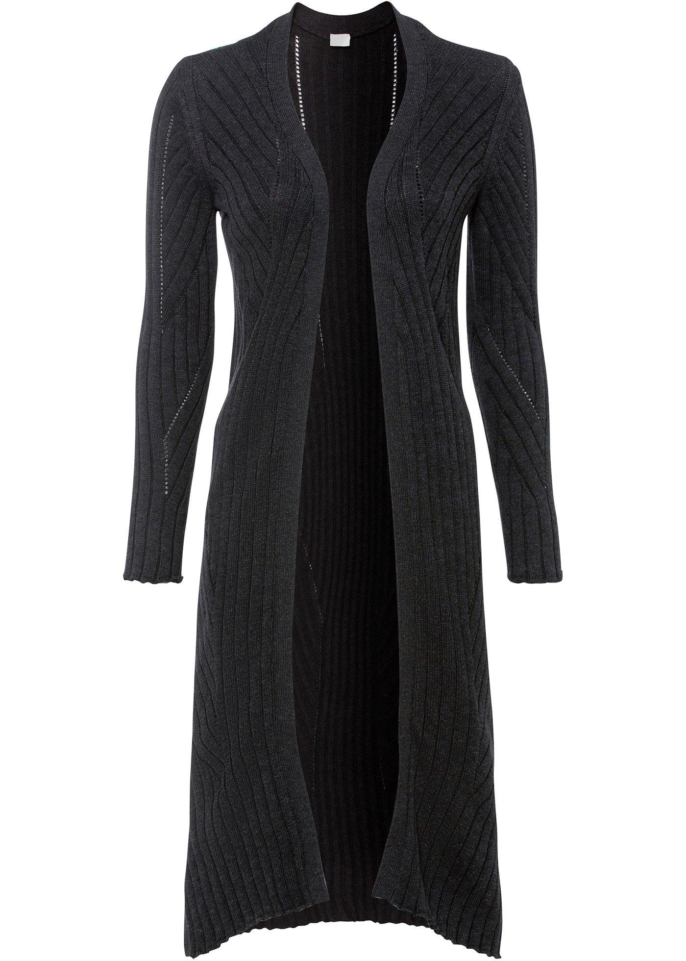 Gilet long en maille