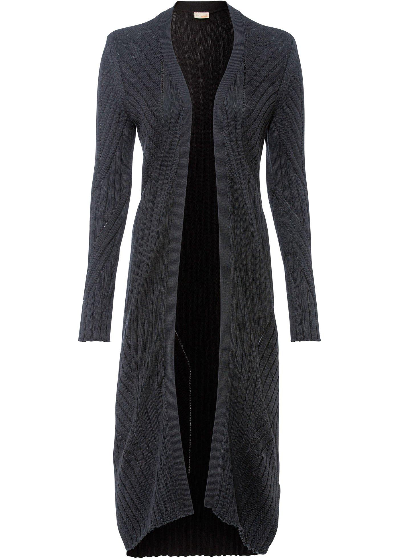 Gilet long en maille