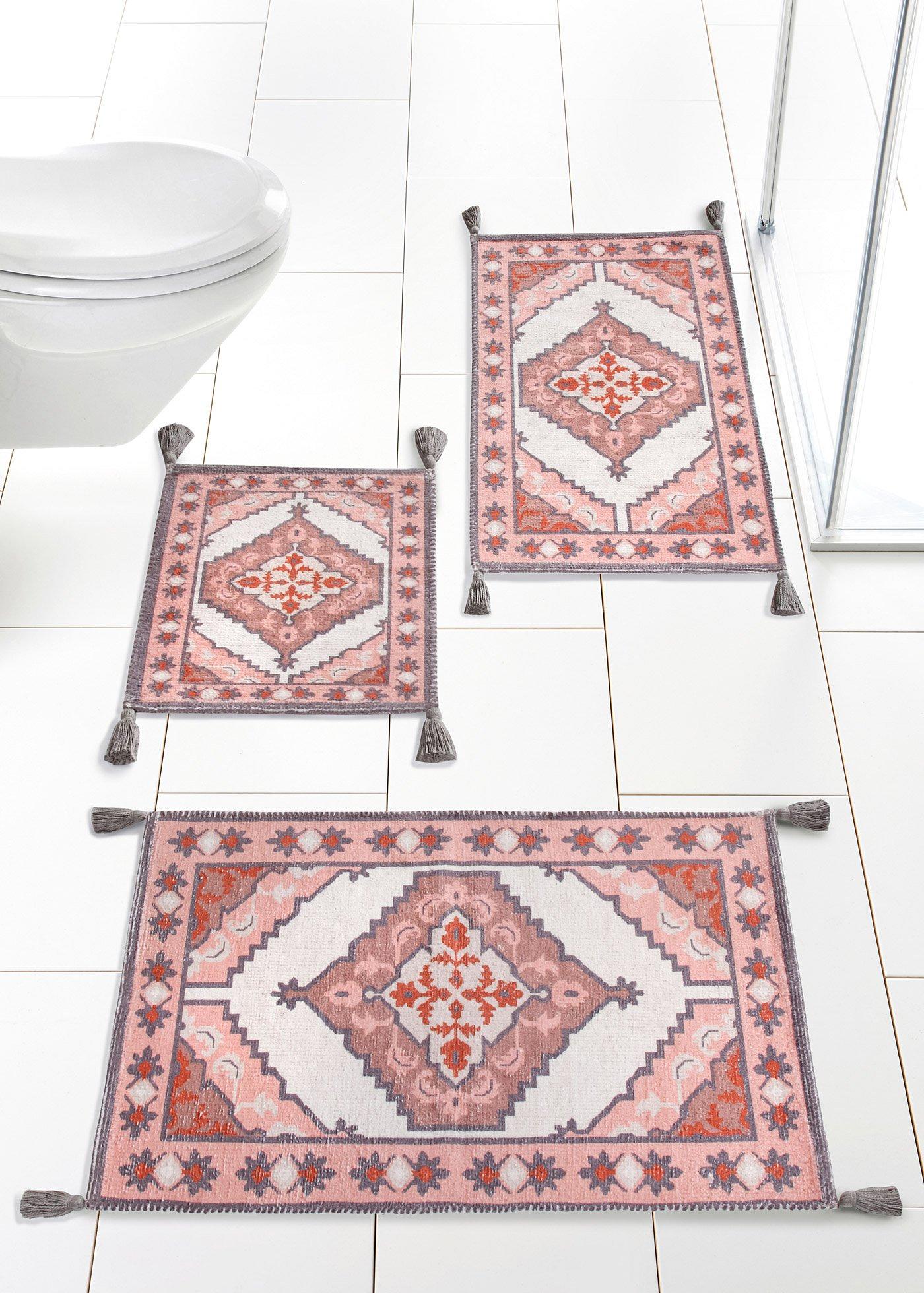 Tapis de salle de bain style vintage