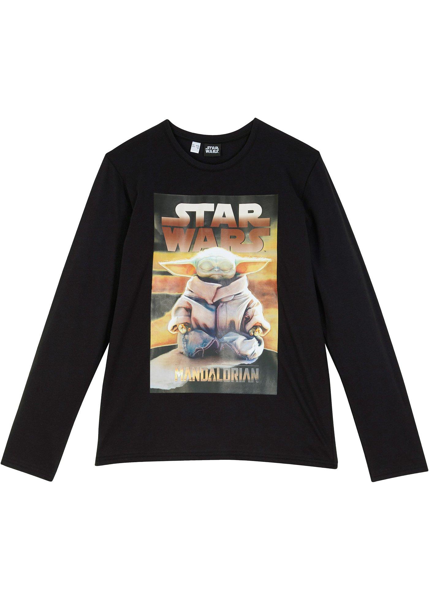 T-shirt manches longues garçon Mandalorian