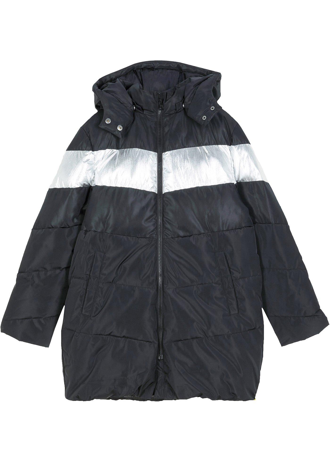 Parka fille rembourrée avec capuche