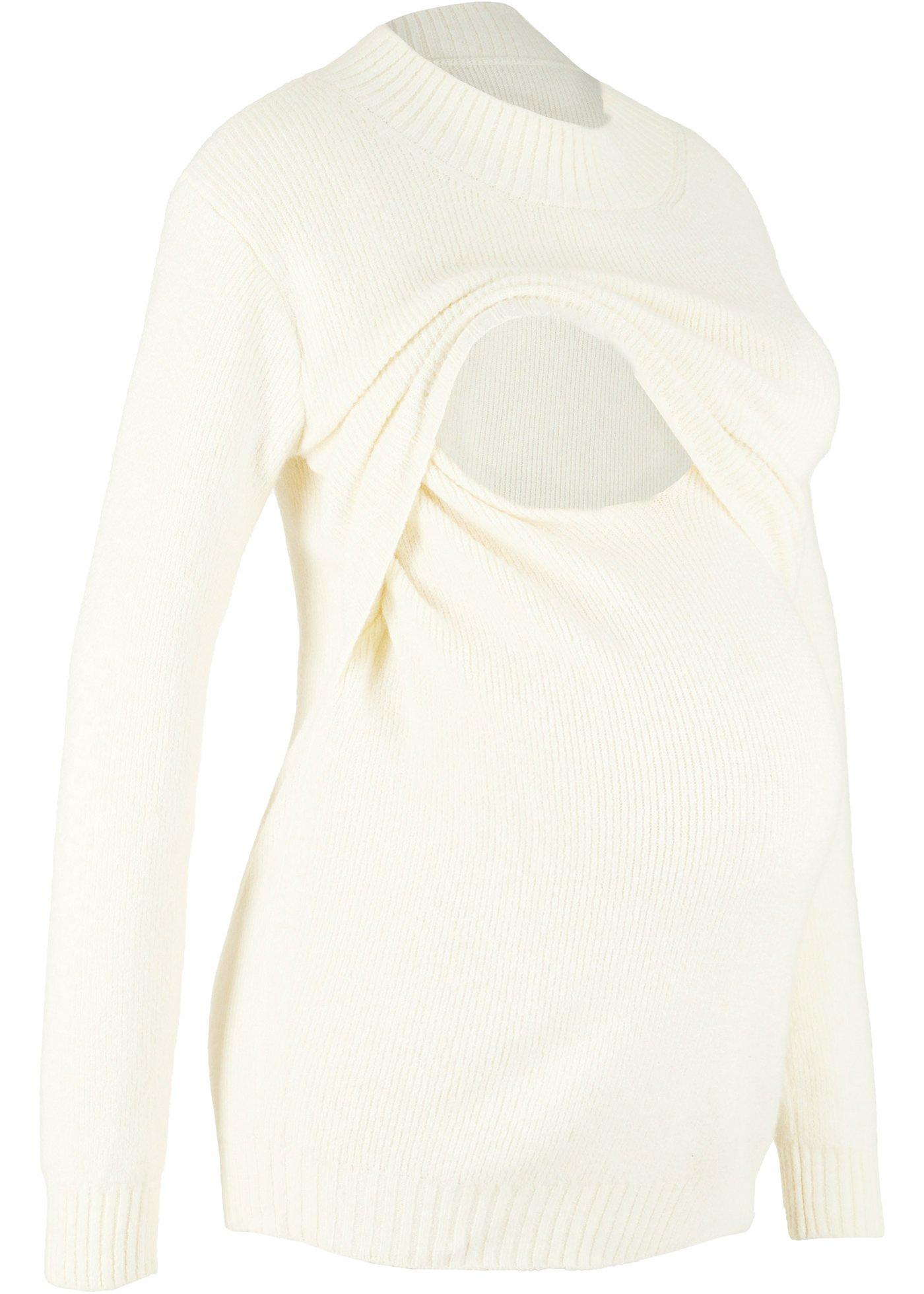 Pull de grossesse avec fonction allaitement