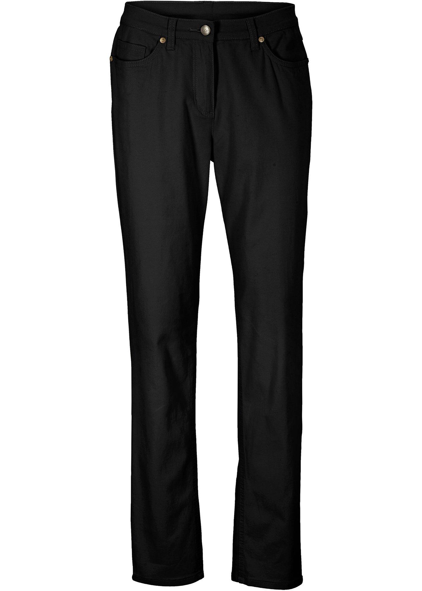 Pantalon en twill 5 poches avec délavage