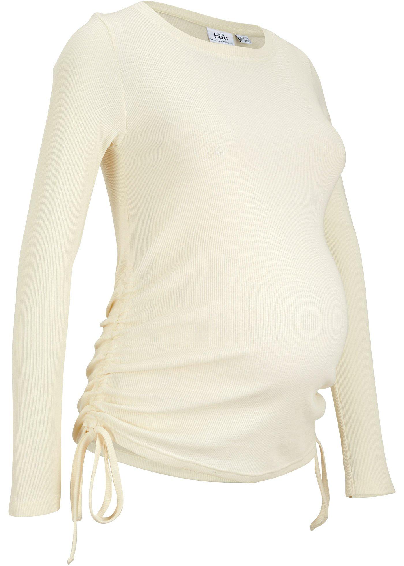 T-shirt de grossesse avec fronces latérales