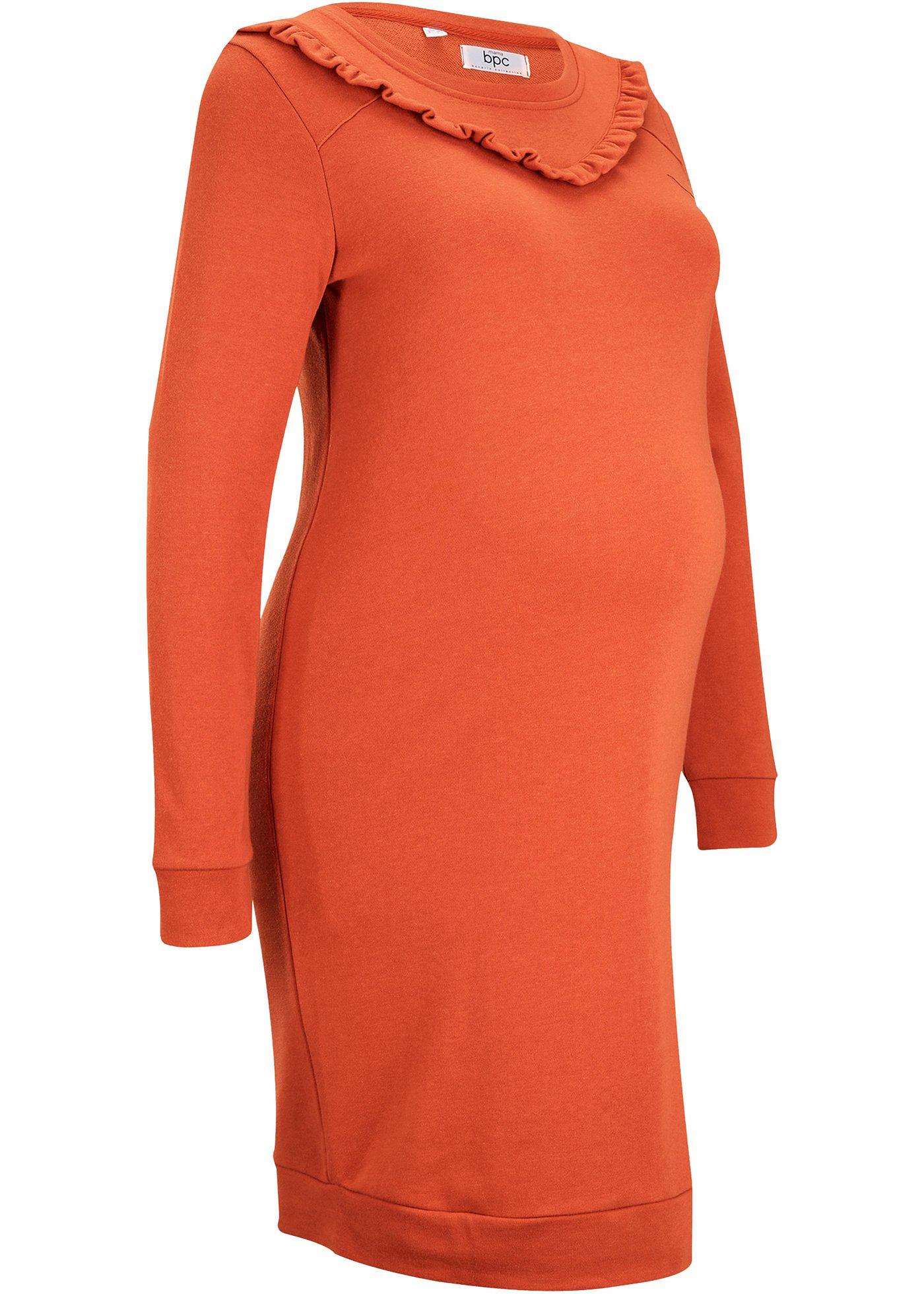 Robe sweat-shirt de grossesse