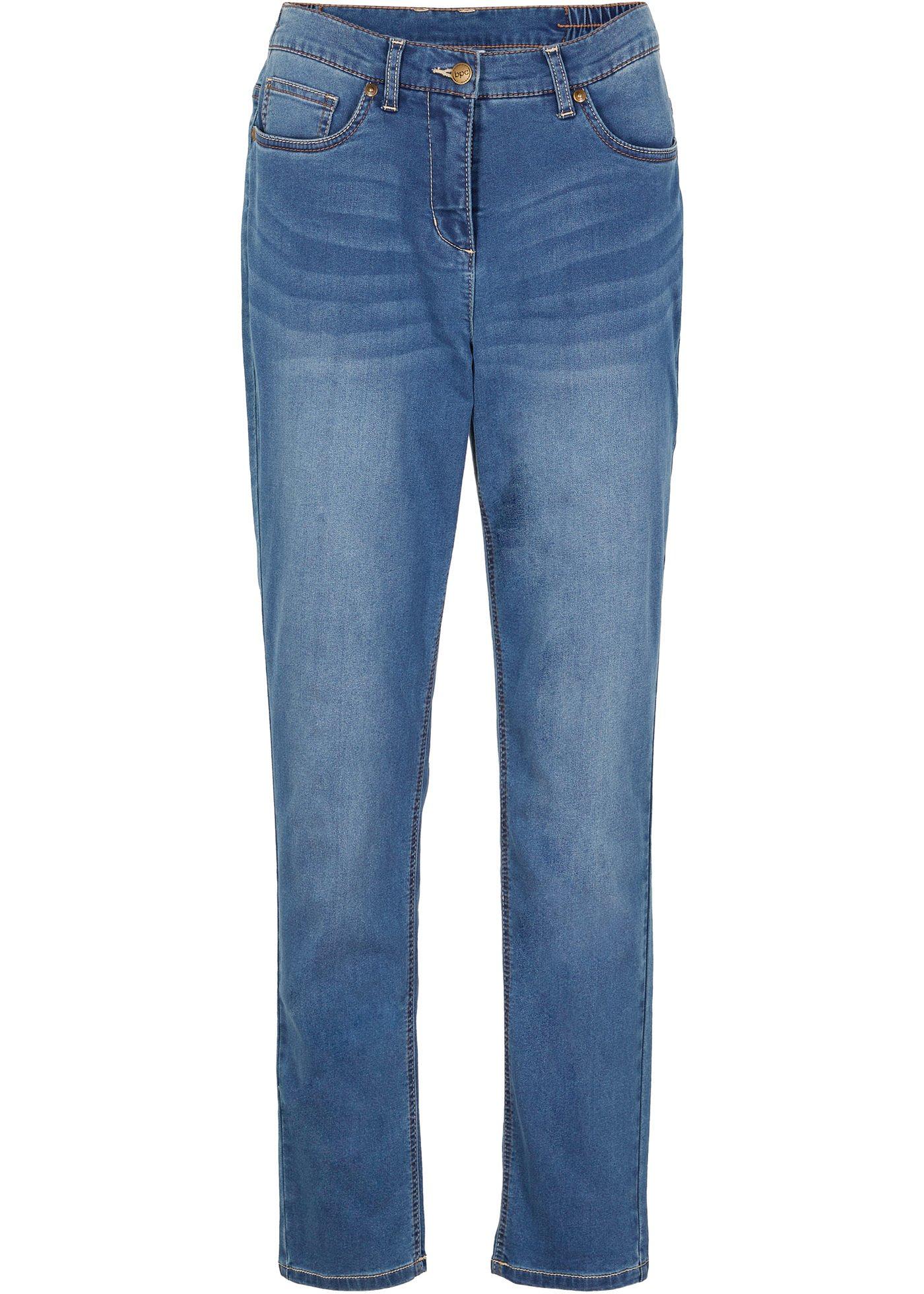 Jean thermo avec taille confortable, style boyfriend