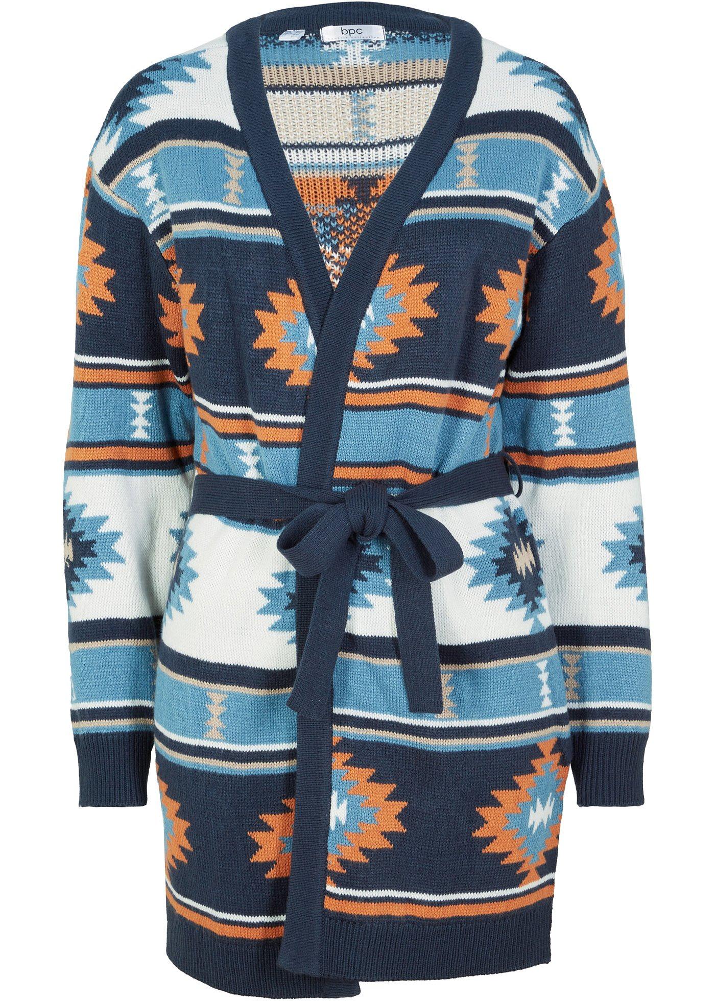 Gilet en maille à motif norvégien