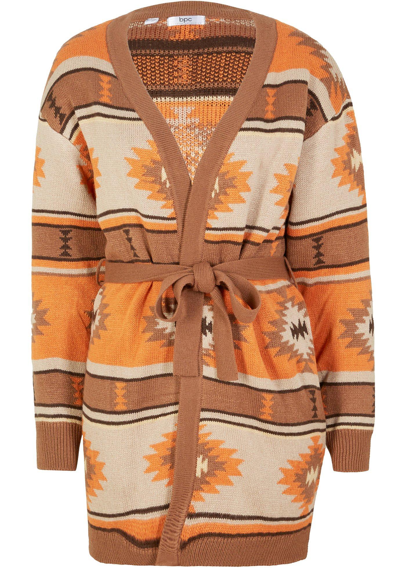 Gilet en maille à motif norvégien