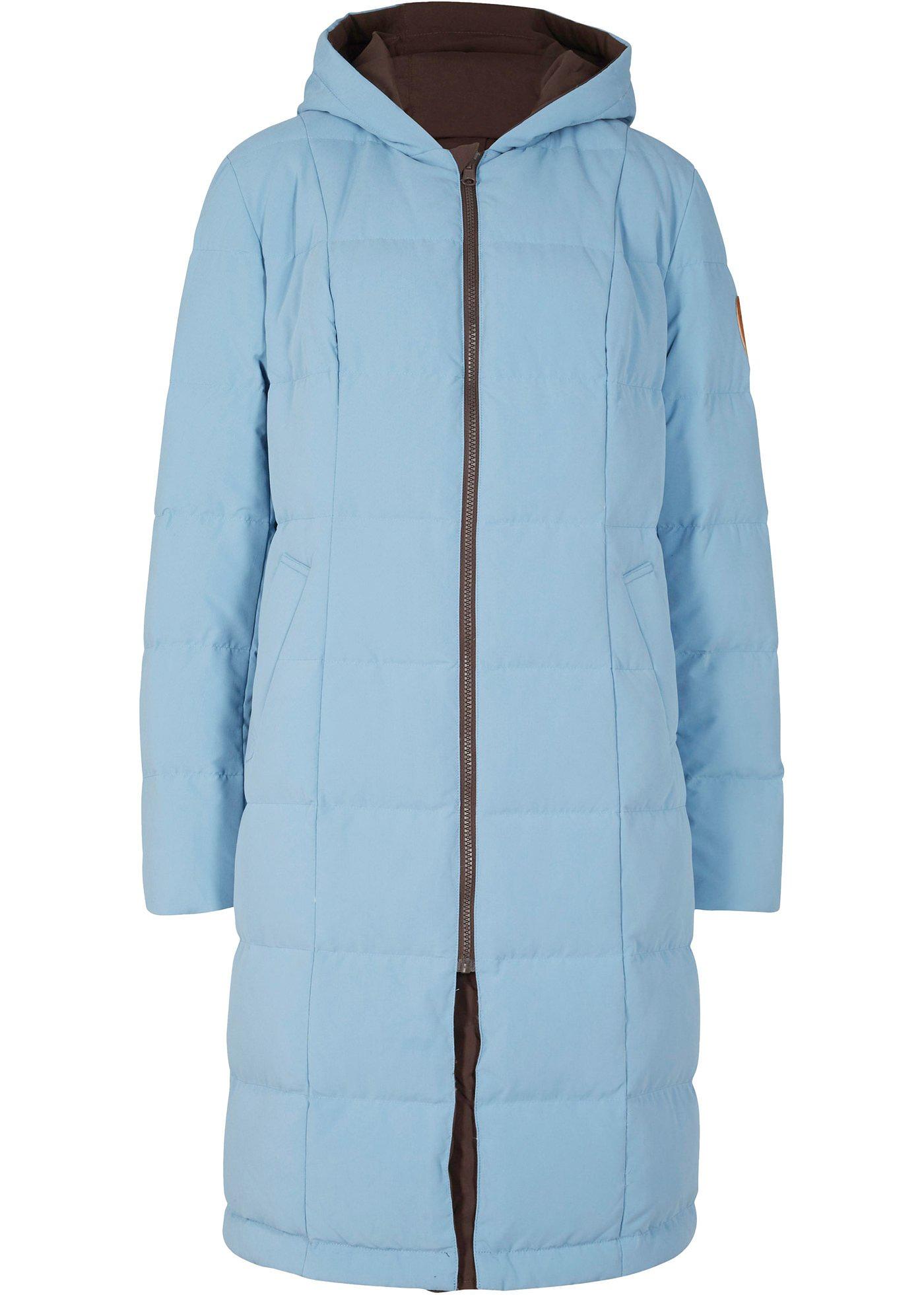 Veste matelassée réversible coupe longue