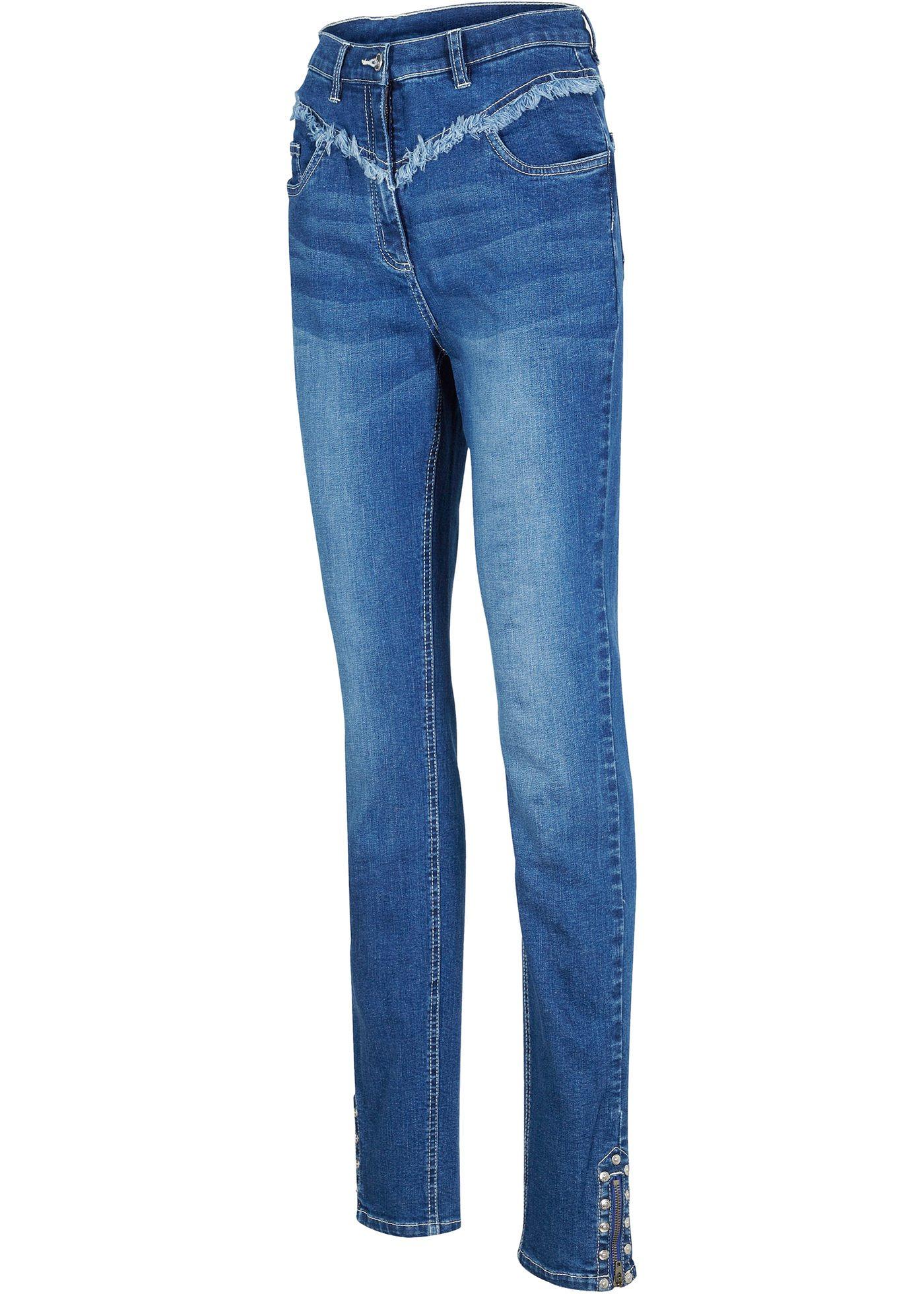 Jean taille haute Slim fit