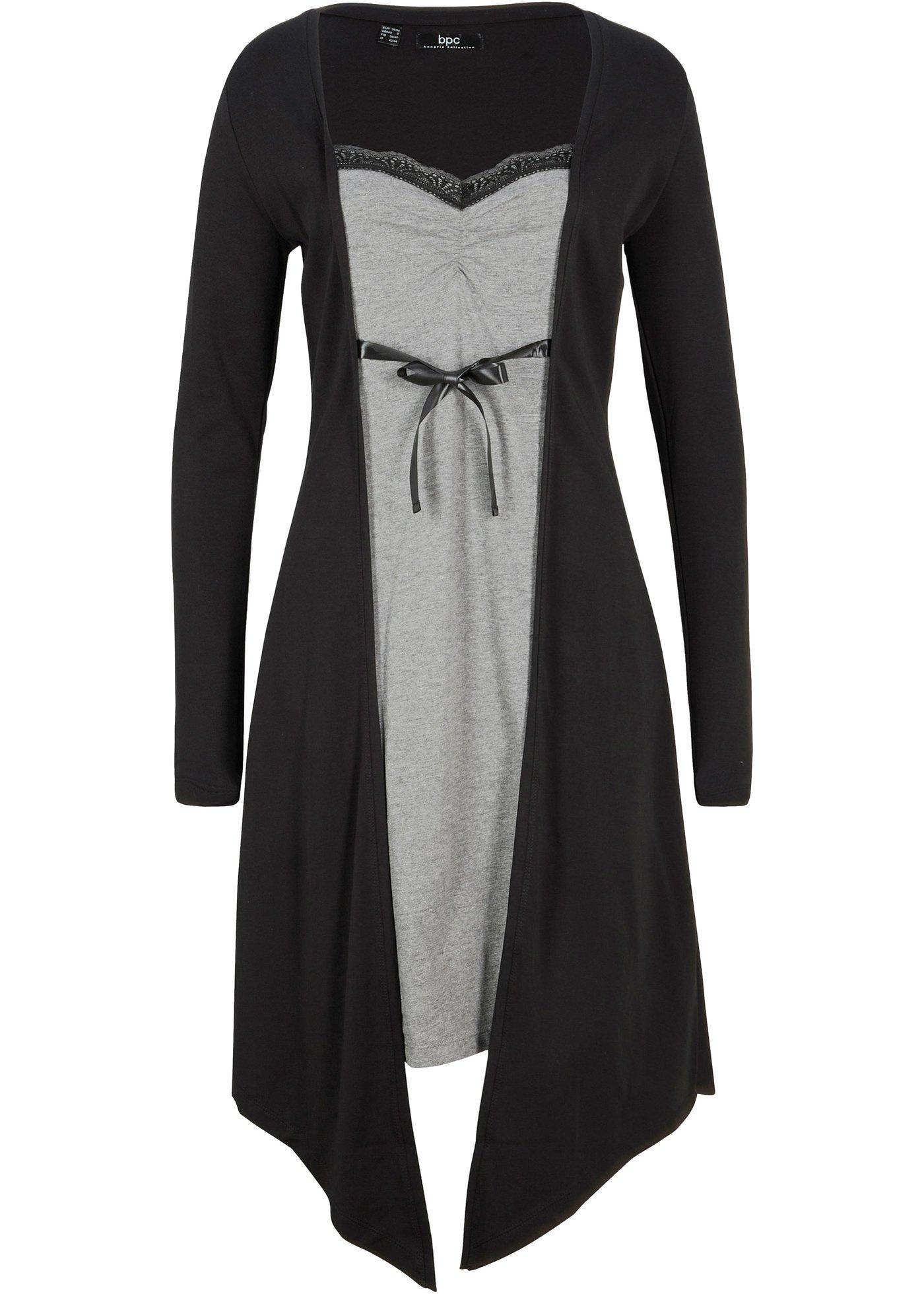 Robe 2 en 1, longueur genoux