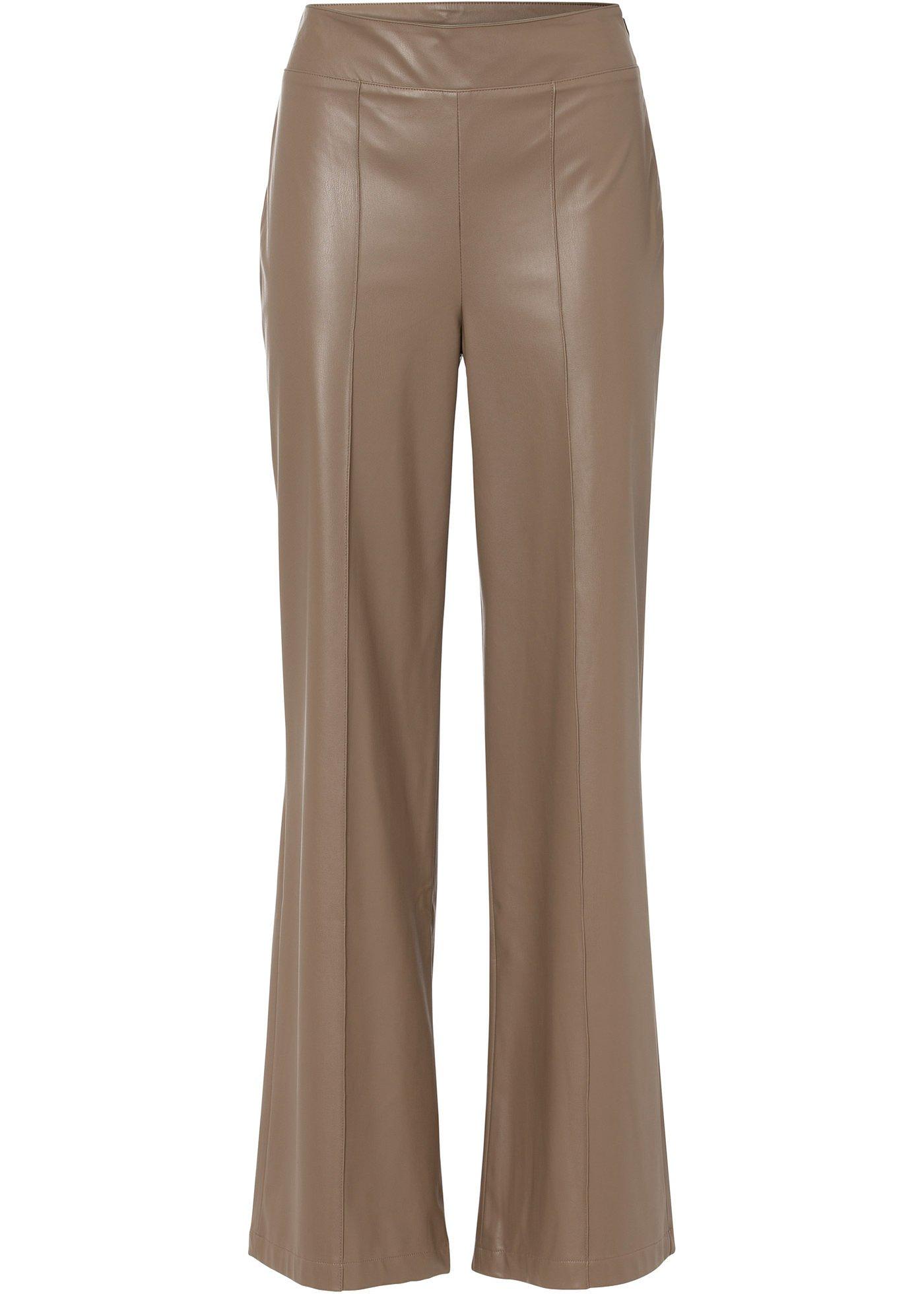 Pantalon en synthétique imitation cuir