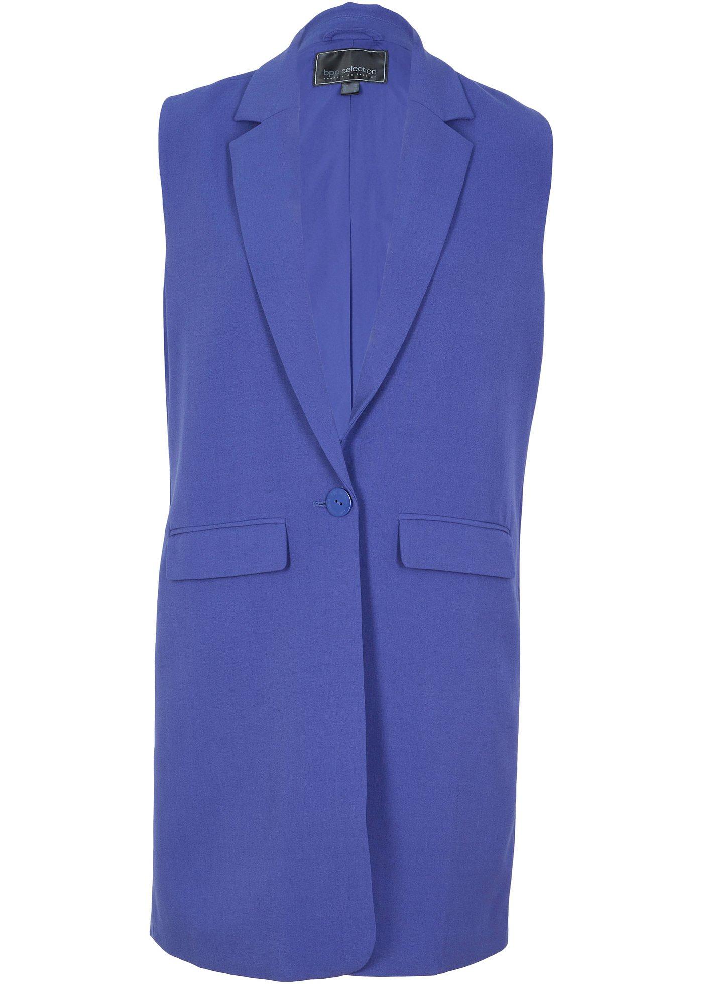 Gilet long sans manches